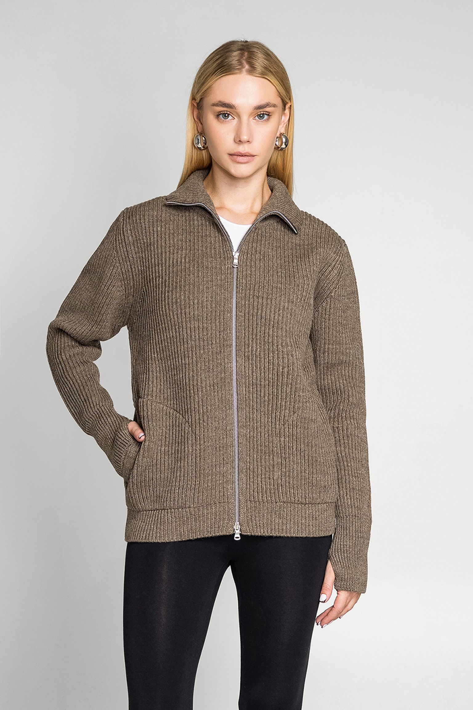 Кардиган NAVY FULL-ZIP POCKETS купить в Украине