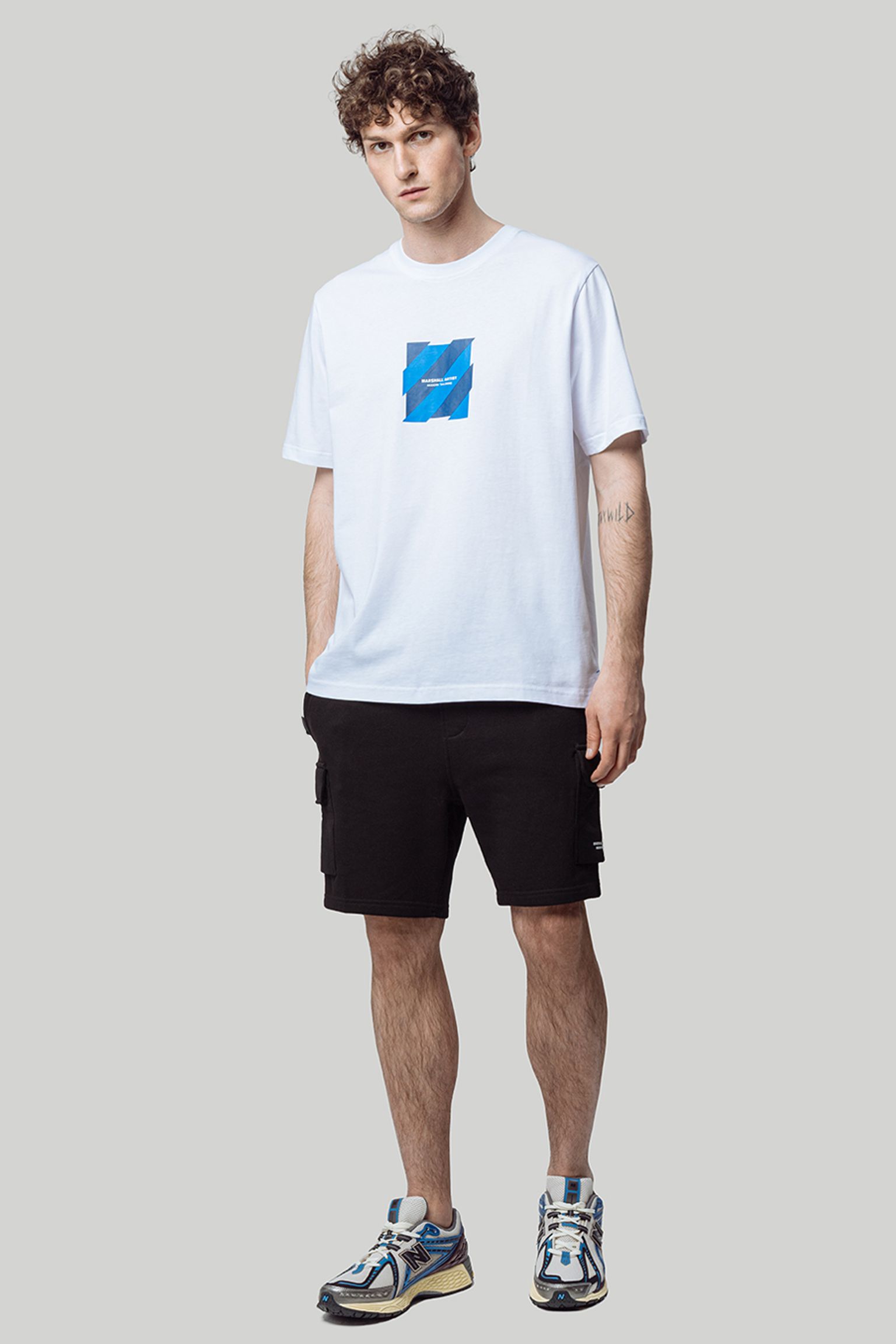 Футболка MARSHALL ARTIST CHEVRON T-SHIRT купить в Украине