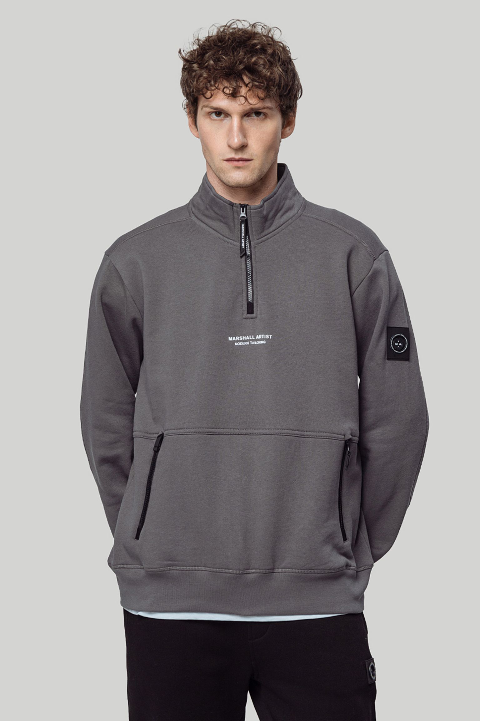 Свитшот MARSHALL ARTIST SIREN 1/4 ZIP