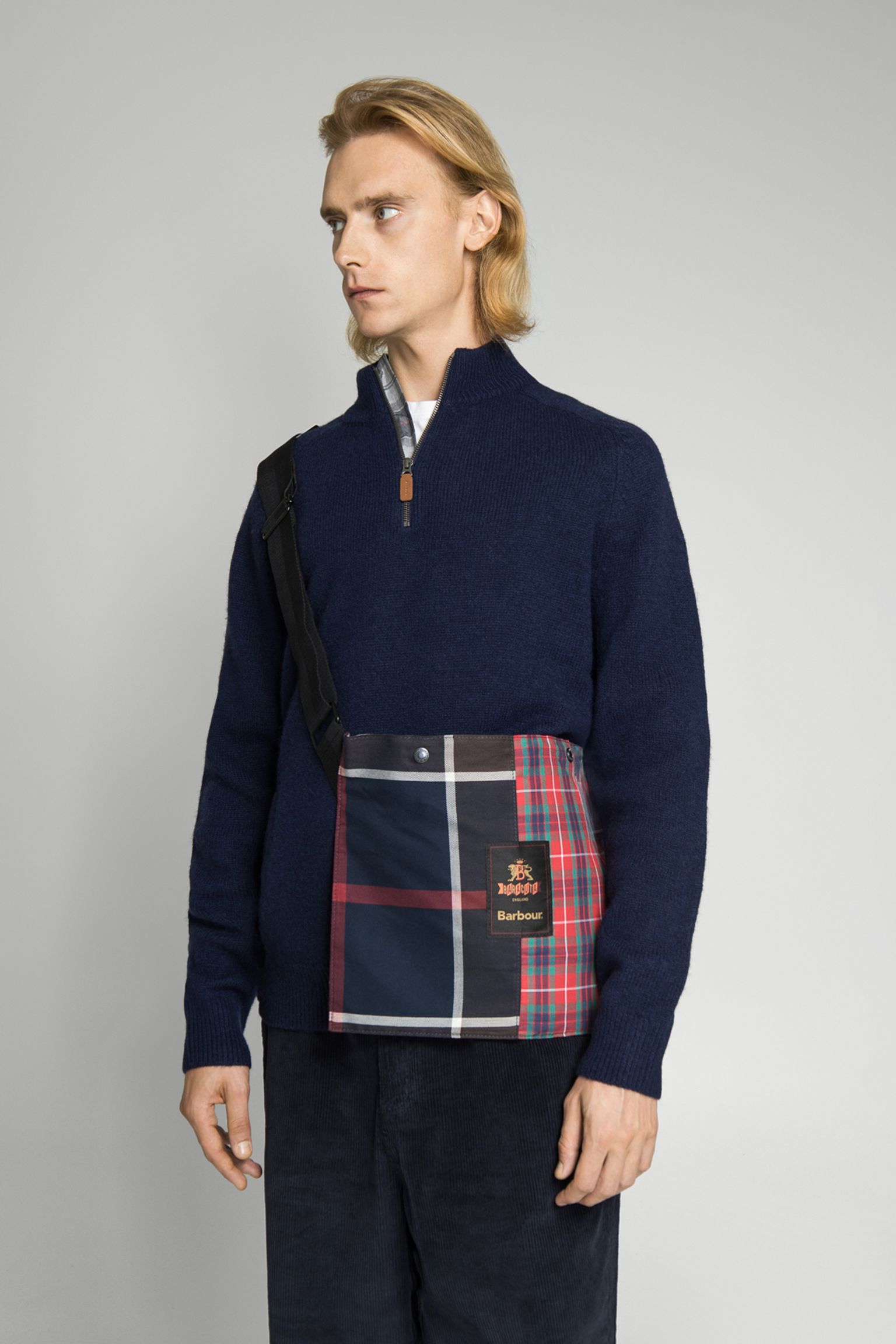 Barbour x Baracuta Сумка Tartan Bag купити в Україні