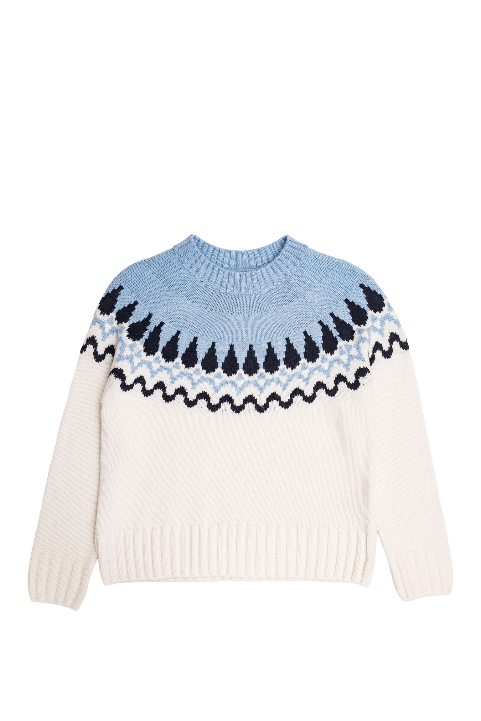 Светр fleur knitted jumper