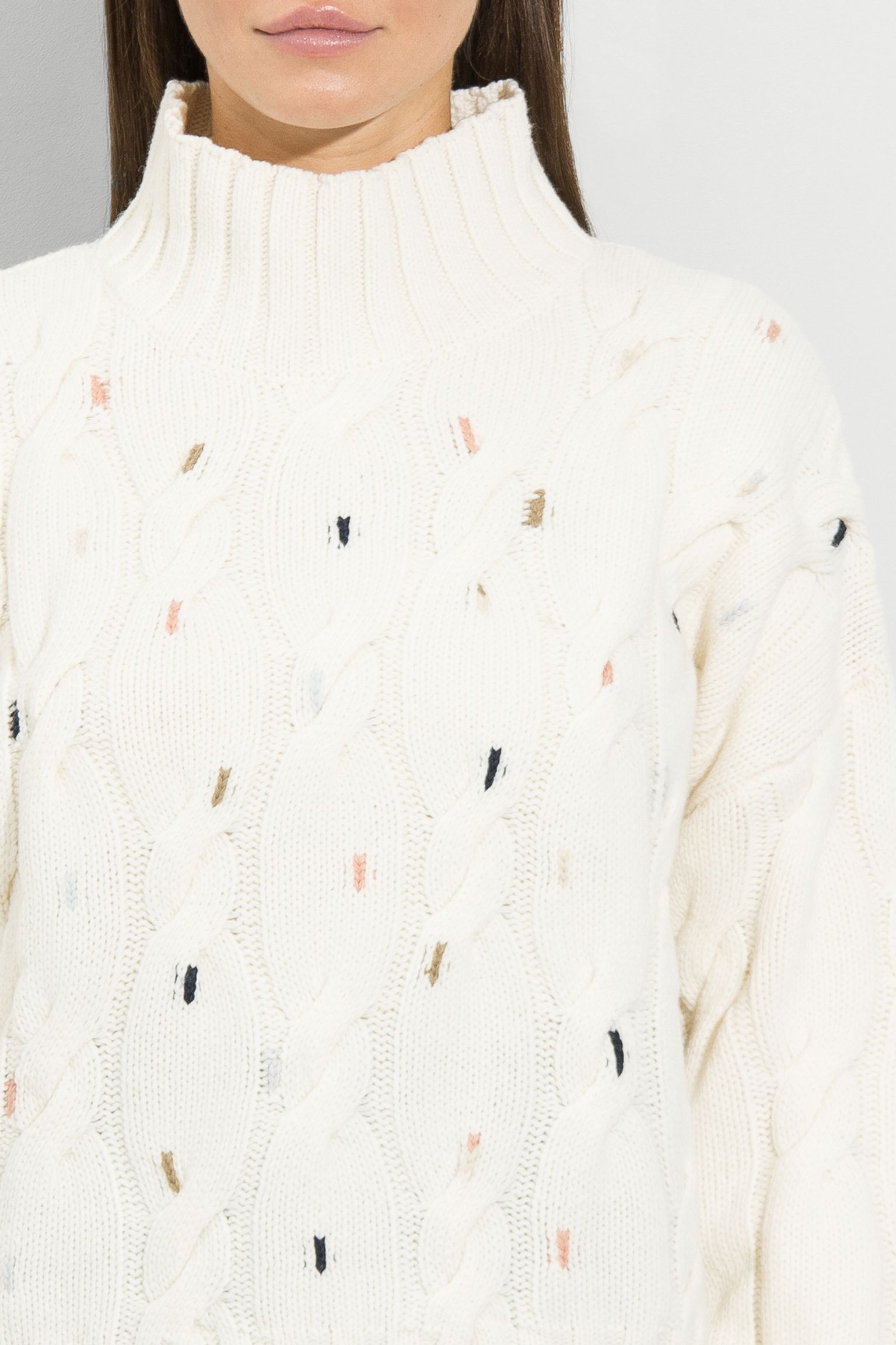 Светр fleur knitted jumper