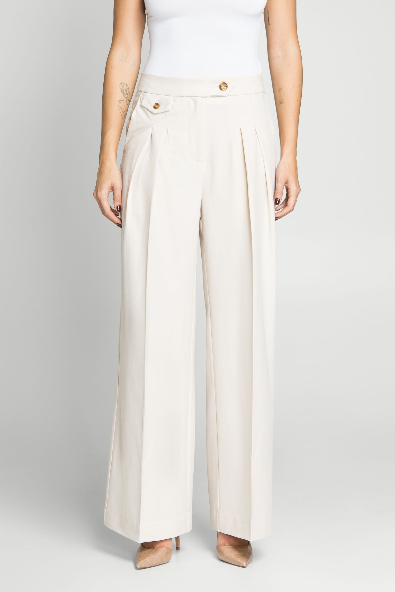 Брюки FRANCIS WIDE LEG TROUSERS