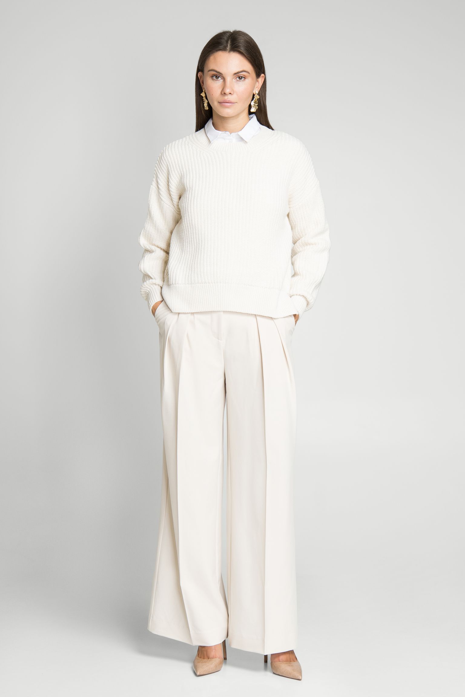 Брюки FRANCIS WIDE LEG TROUSERS