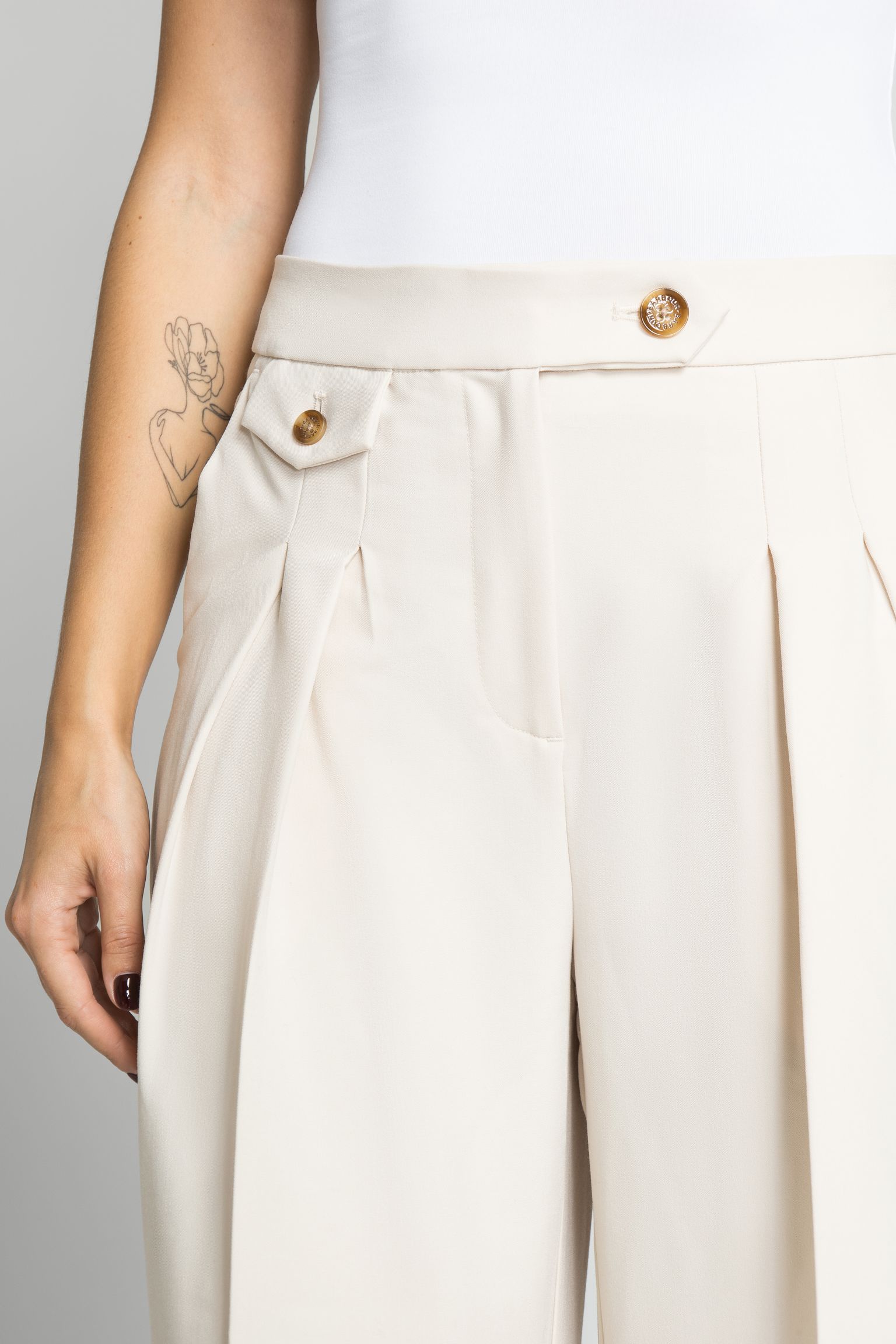 Стильные Брюки FRANCIS WIDE LEG TROUSERS