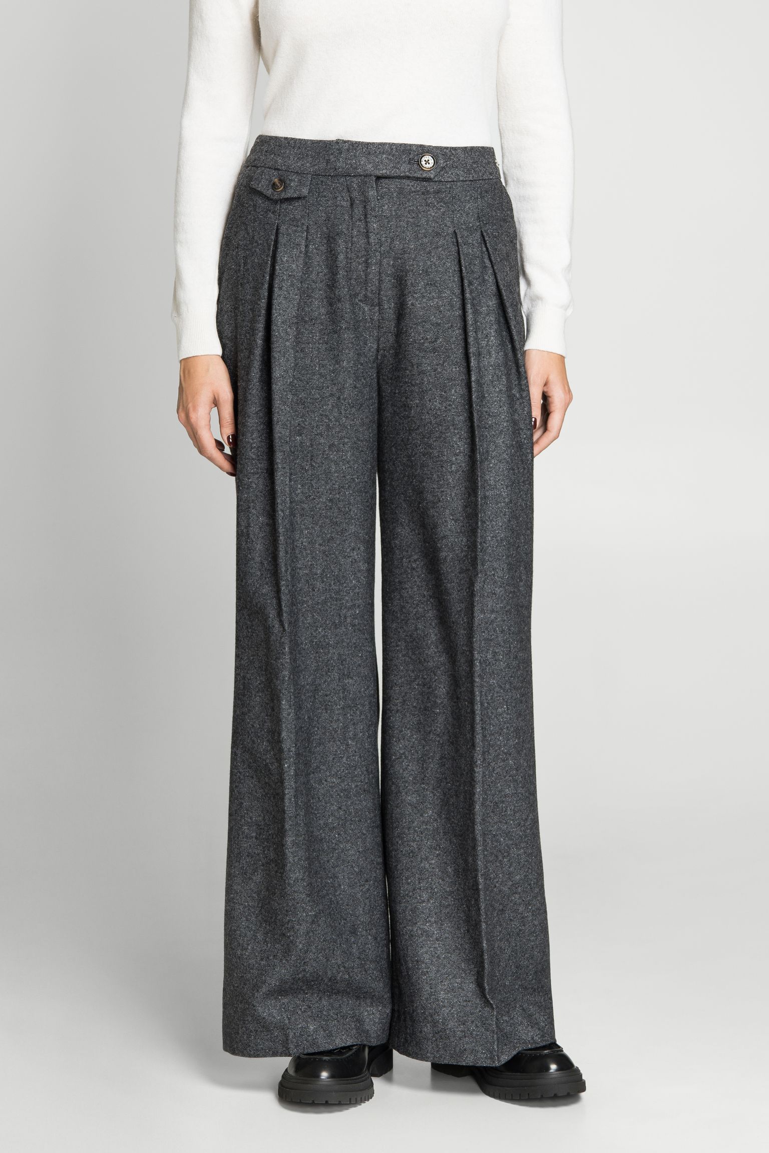 Брюки BARBOUR VERONICA WIDE LEG TROUSERS купити