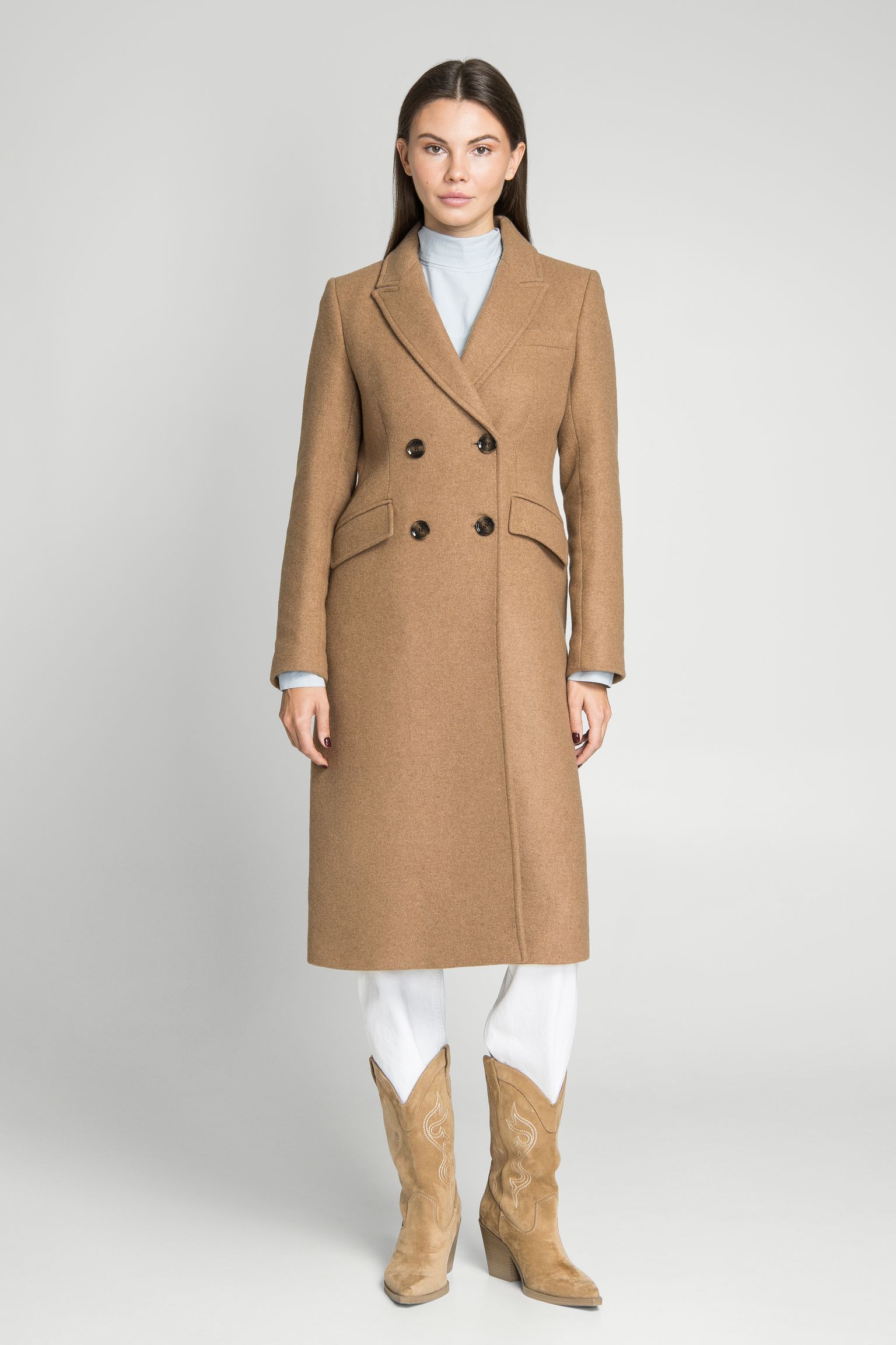 Пальто MARYLIN TAILORED WOOL COAT с доставкой
