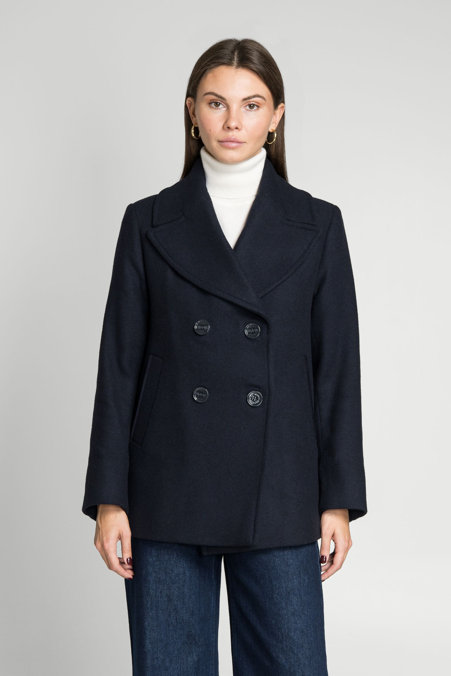 Пальто INGRID WOOL PEACOAT