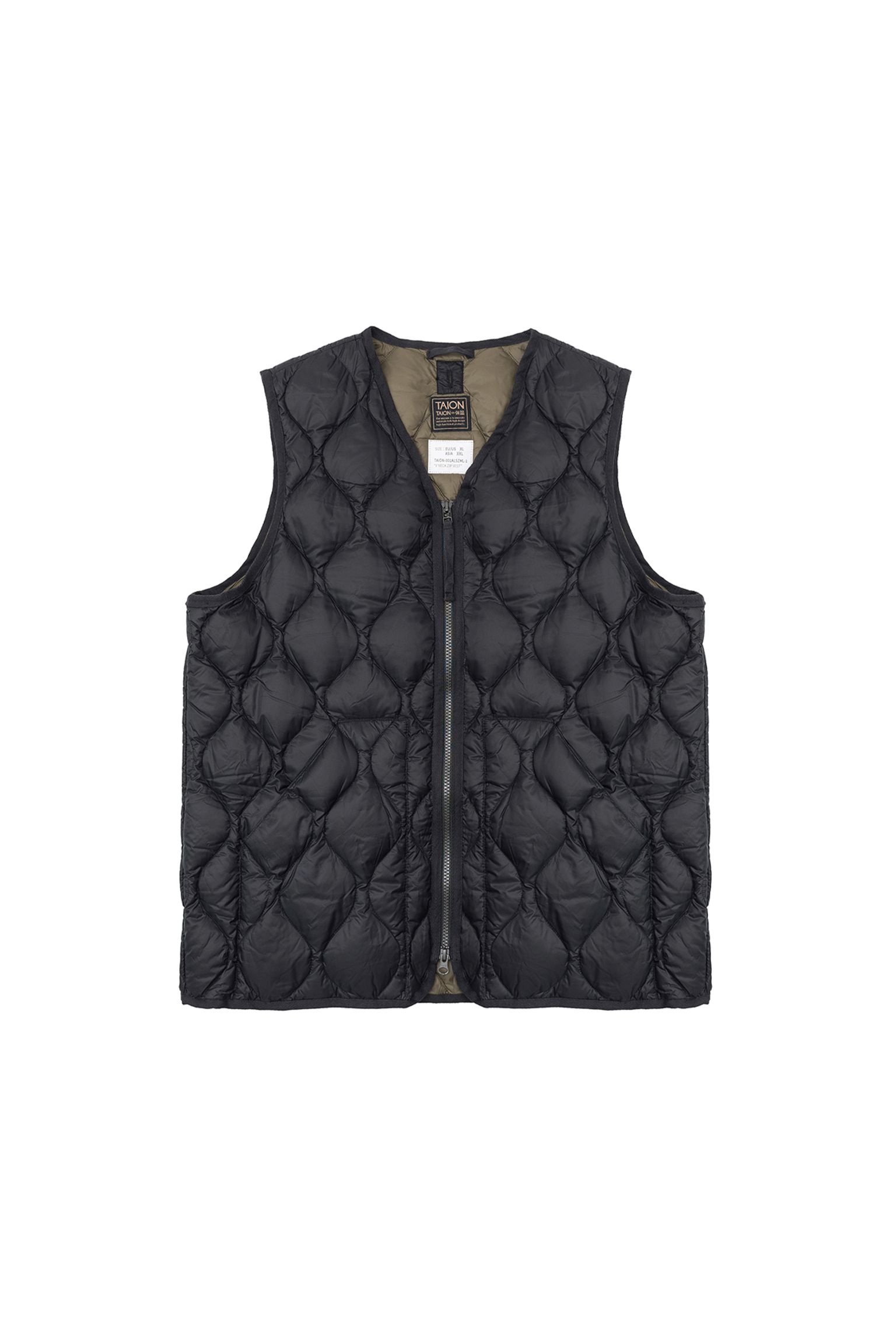 Жилет пуховой MILITARY V NECK W-ZIP DOWN VEST