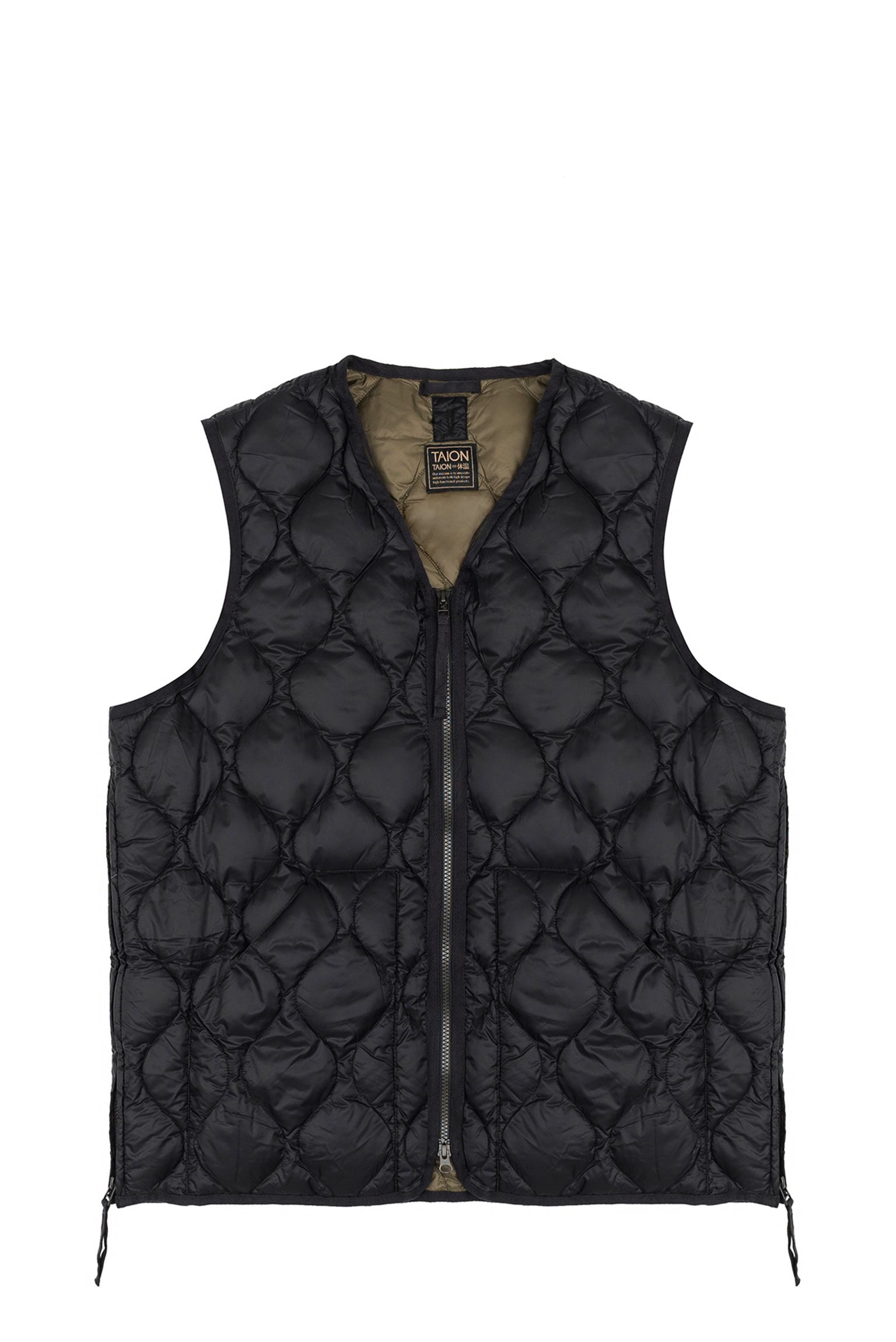 Жилет пуховой MILITARY V NECK W-ZIP DOWN VEST