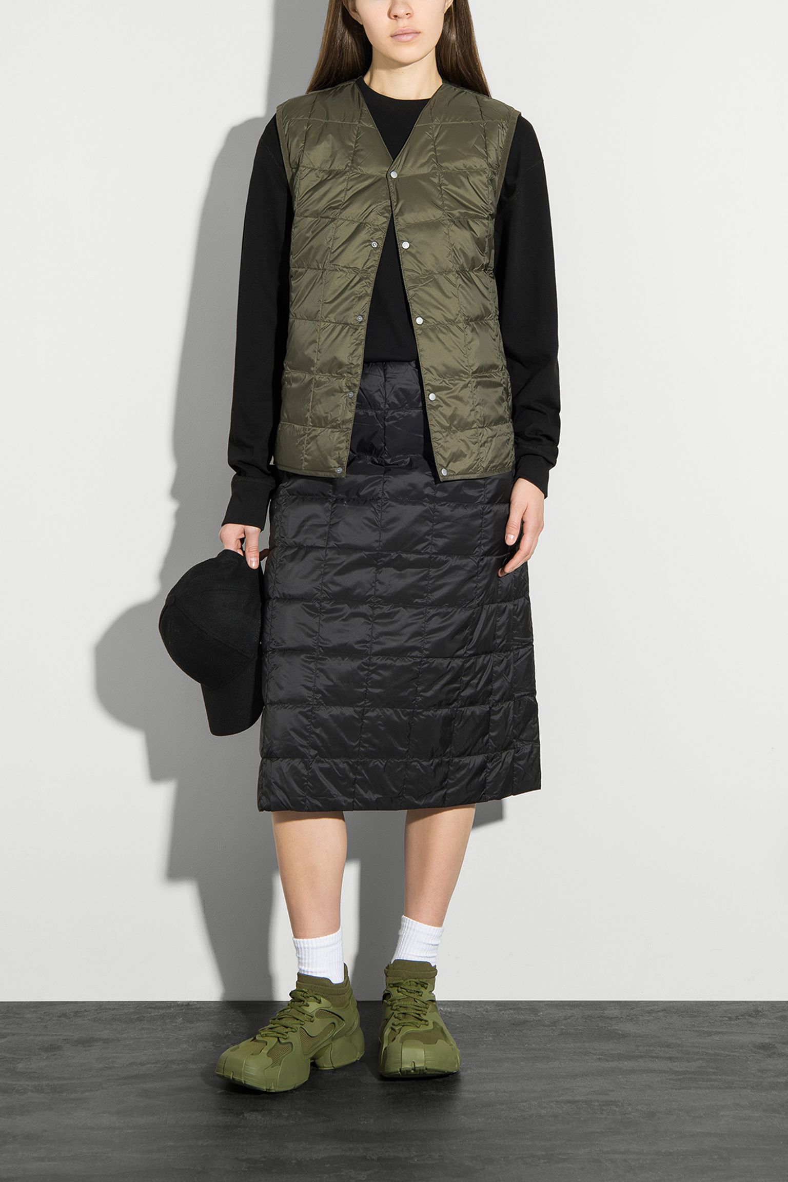 Юбка BASIC SEMI-LONG DOWN SKIRT купить в Украине