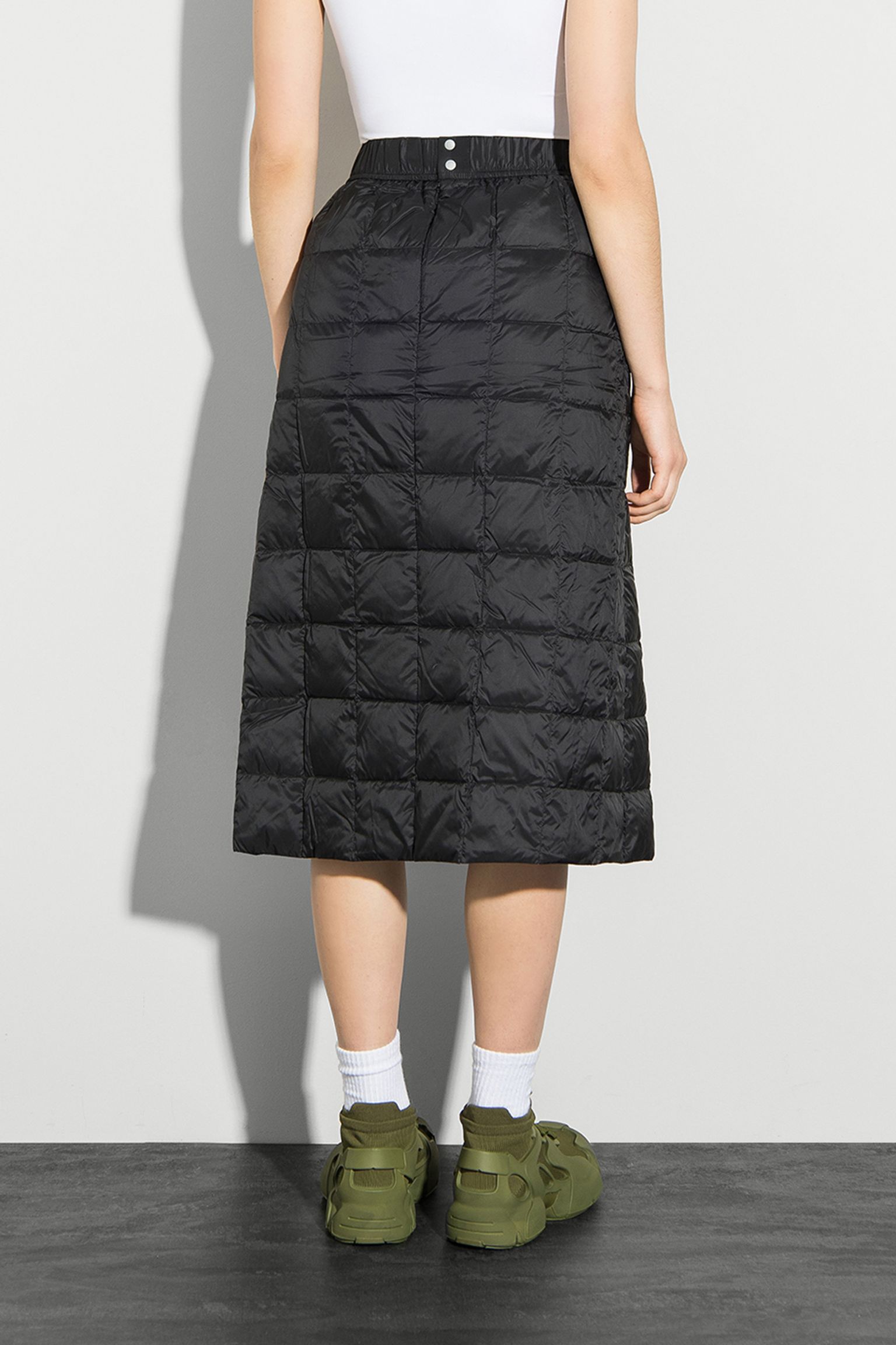 Юбка BASIC SEMI-LONG DOWN SKIRT с доставкой