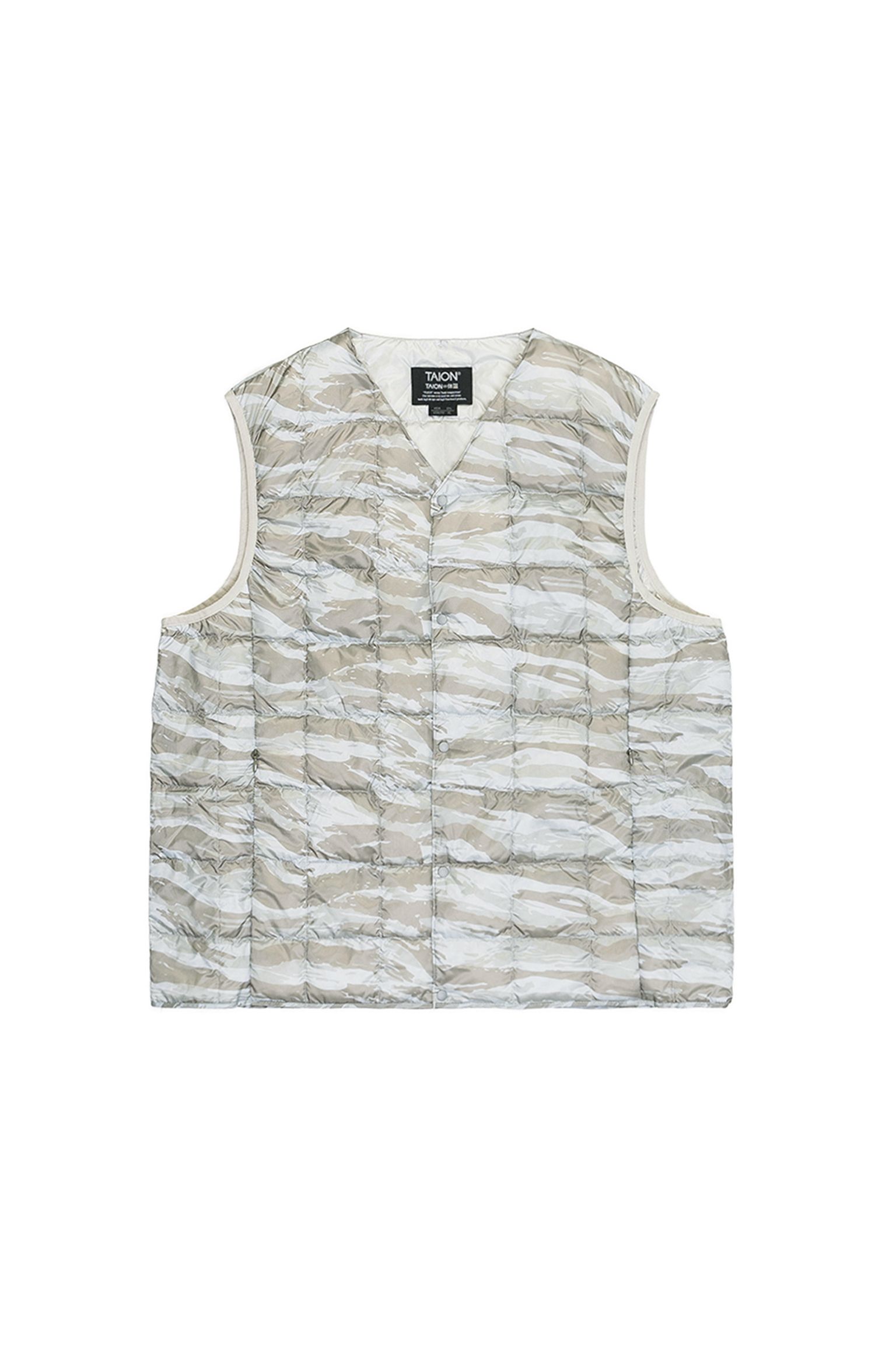 Жилет пуховой V NECK BUTTON DOWN VEST купить