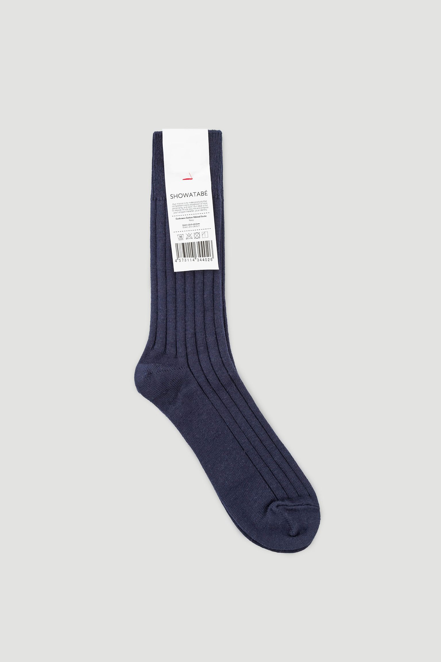 шкарпетки Cashmere Cotton Ribbed Socks