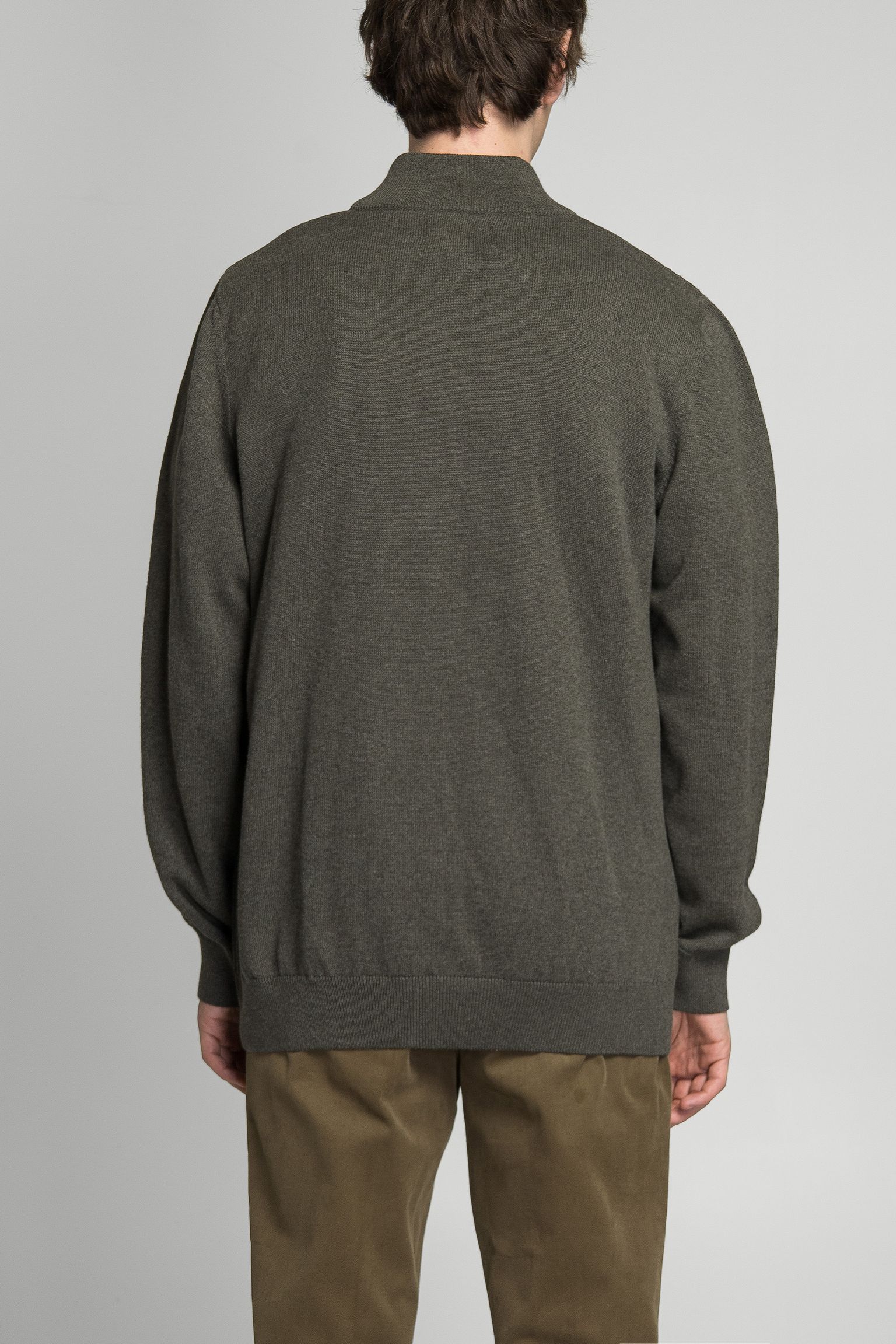 Стильные Свитер COTTON HALF ZIP