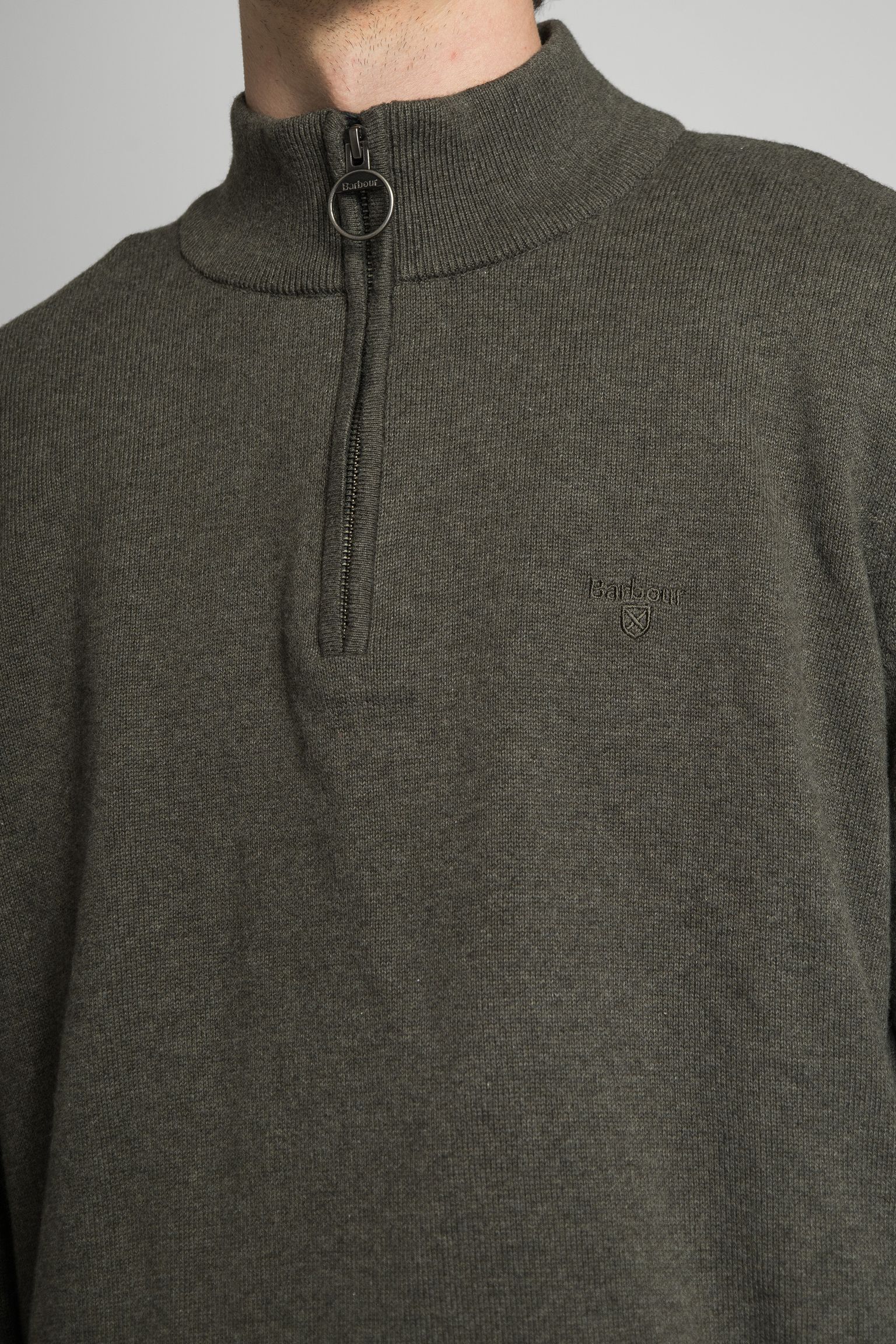 Широкий выбор Свитер COTTON HALF ZIP