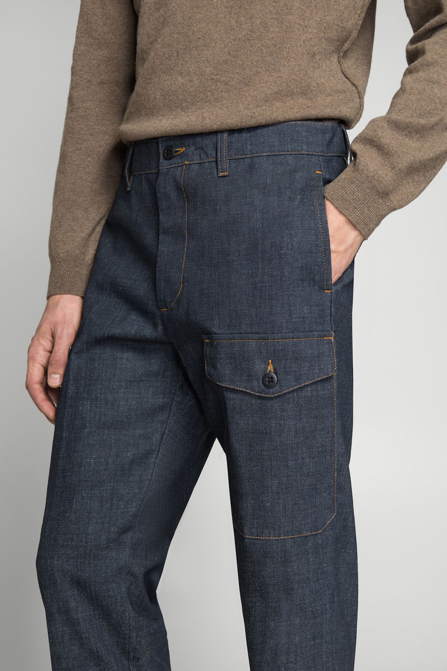 Брюки DENIM WORKS PANTS