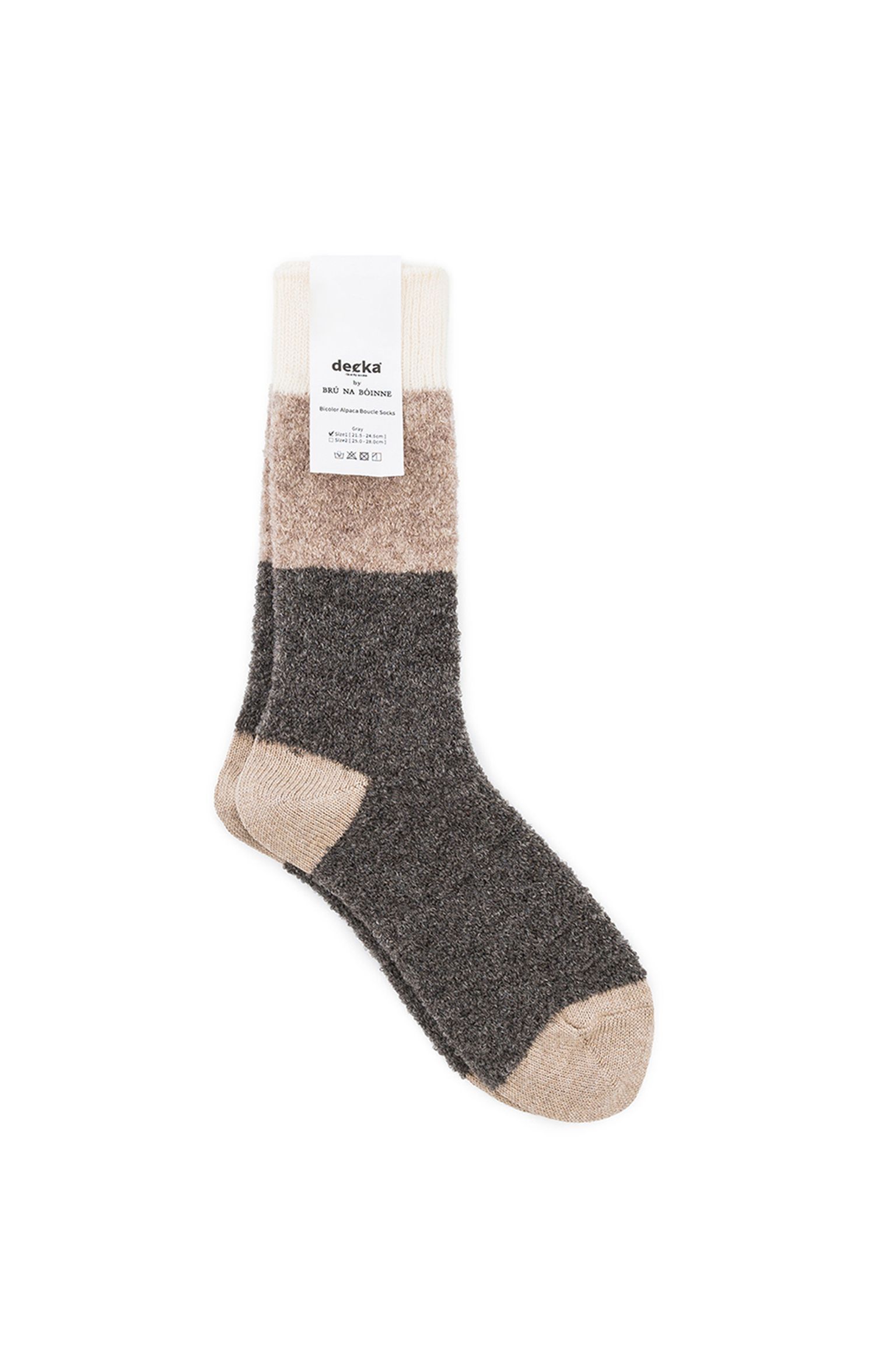 Носки Bicolor Alpaca Boucle Sock купить