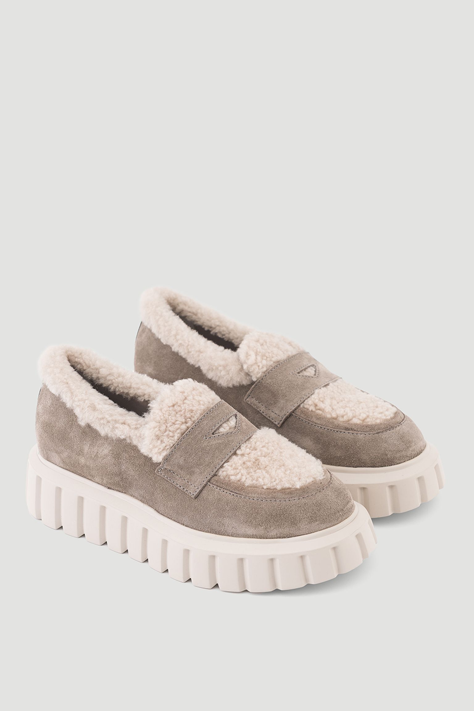 Туфлі   RENELLE MOK FUR SUEDE/SHEARLING MID