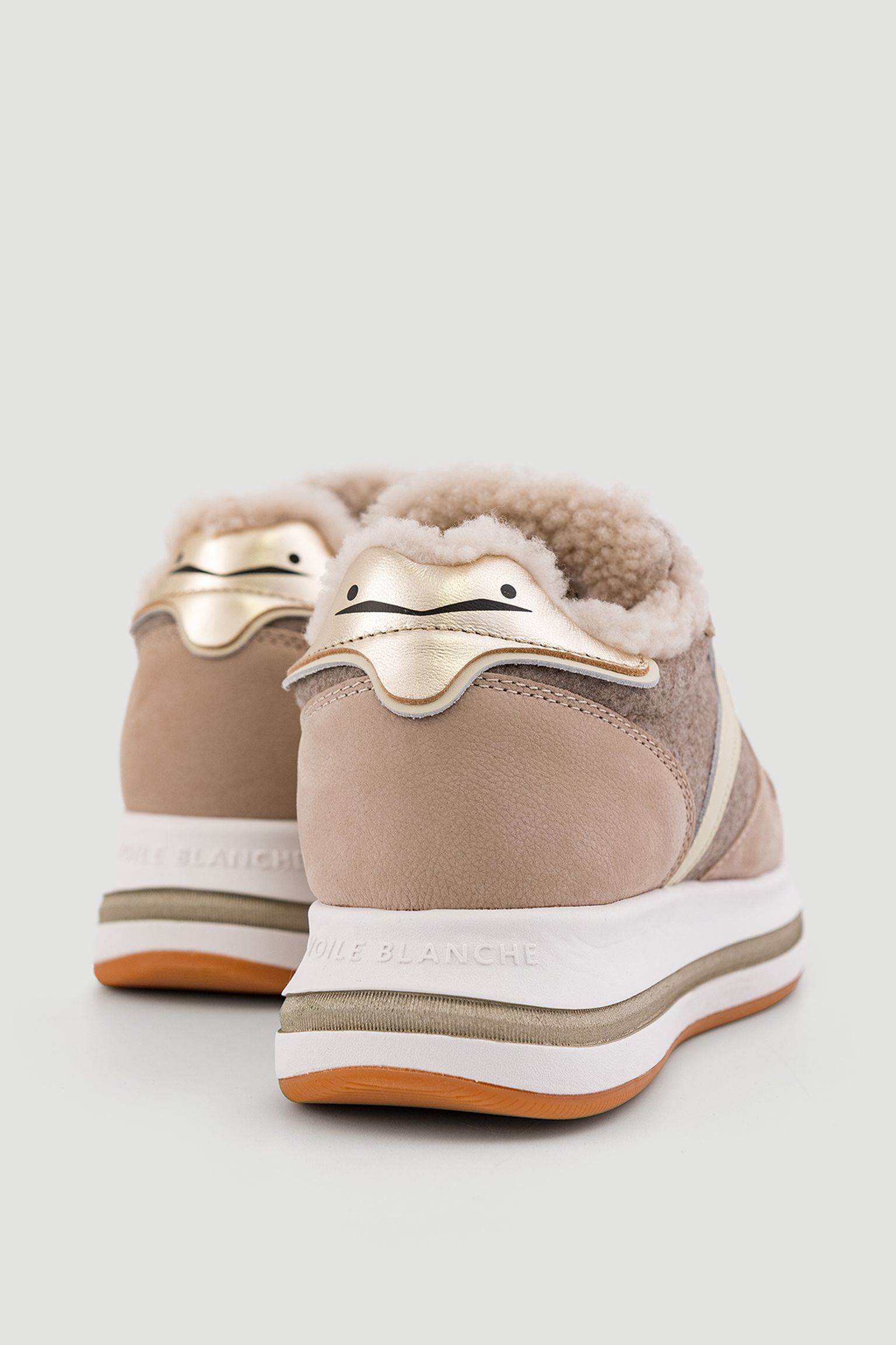 Кросівки MERRY FUR. NUBUCK/FELT NUT