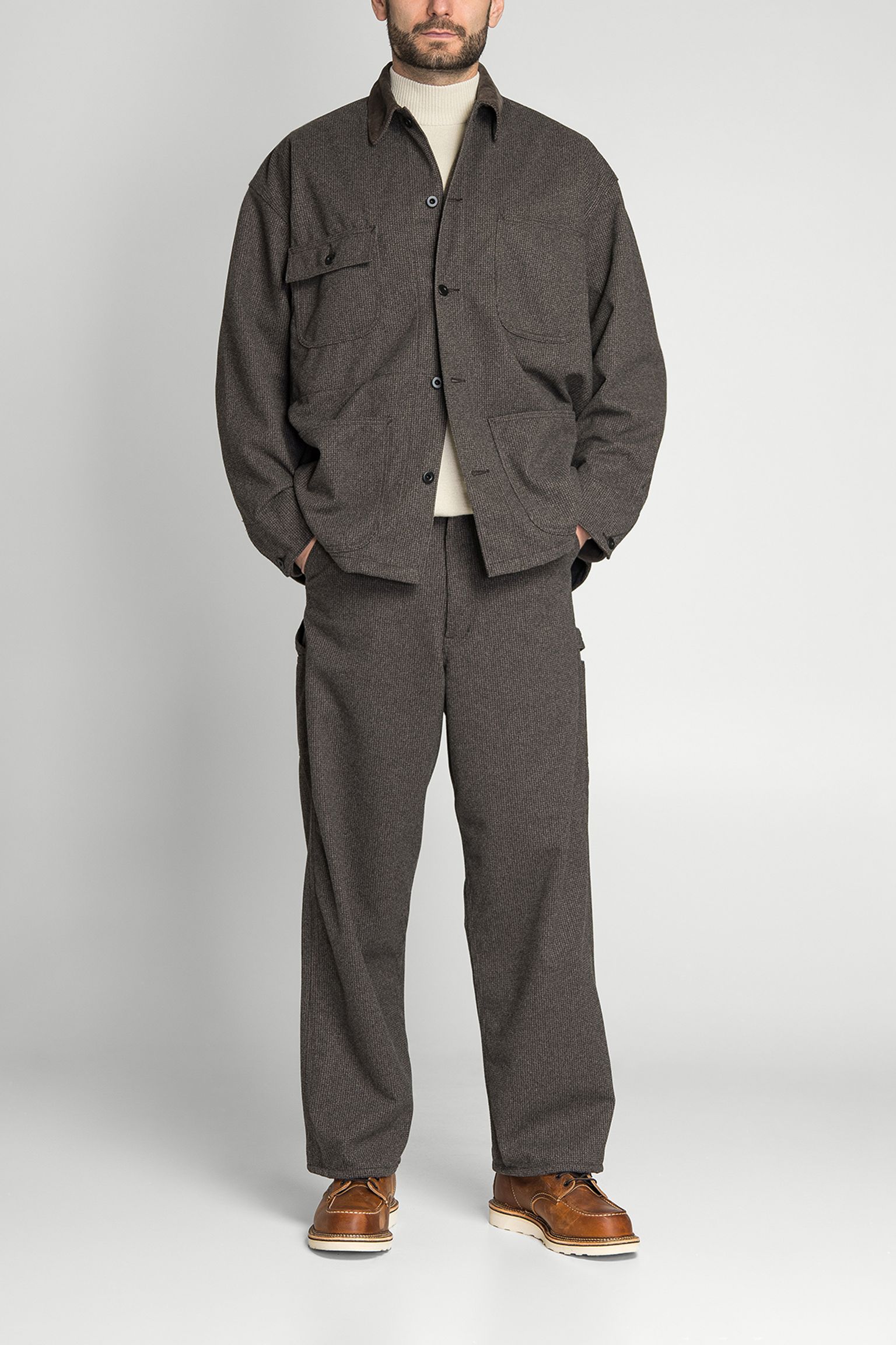 Брюки HOUNDSTOOTH DAD'S FIT PAINTER PANTS купить в Украине
