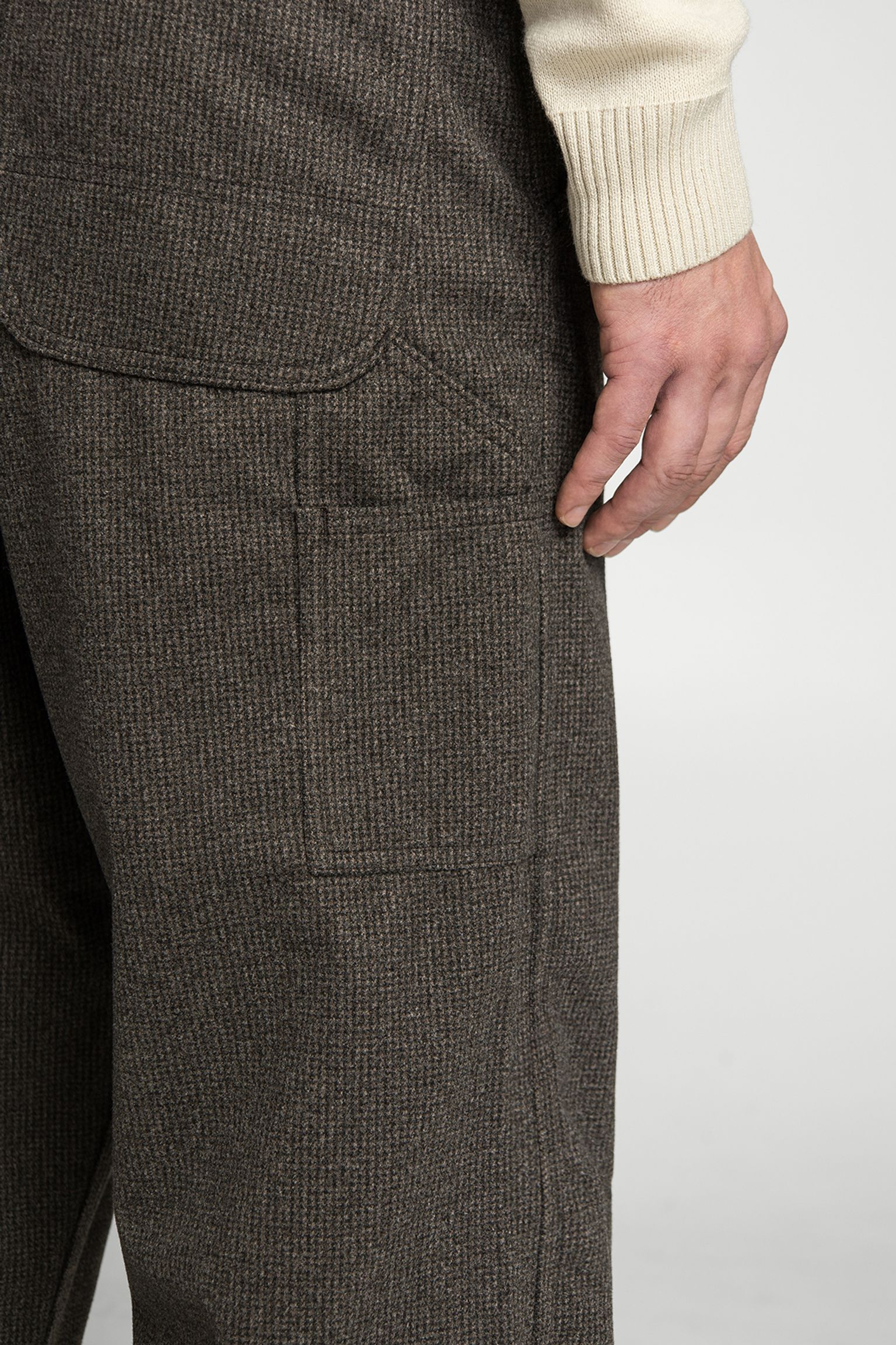 Брюки HOUNDSTOOTH DAD'S FIT PAINTER PANTS