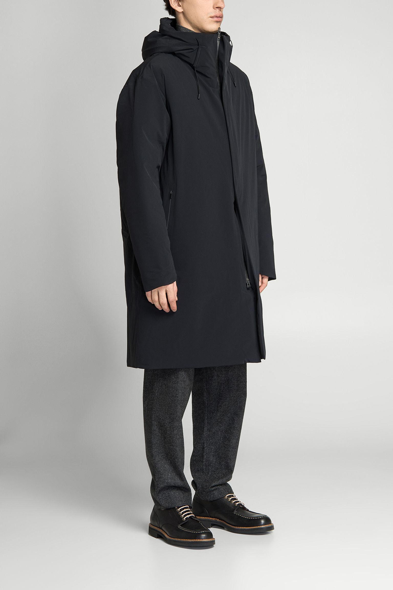 Пальто пухове INVISIBLE DOWN COAT INV-04 з доставкою