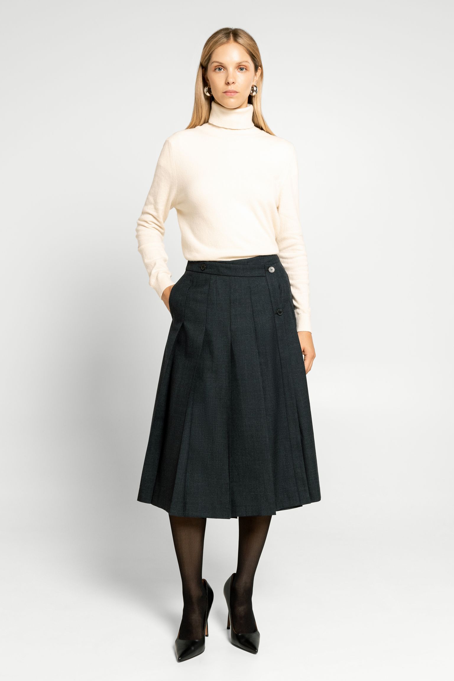 Спідниця PLEATS LONG WRAPPED SKIRT купити в Україні
