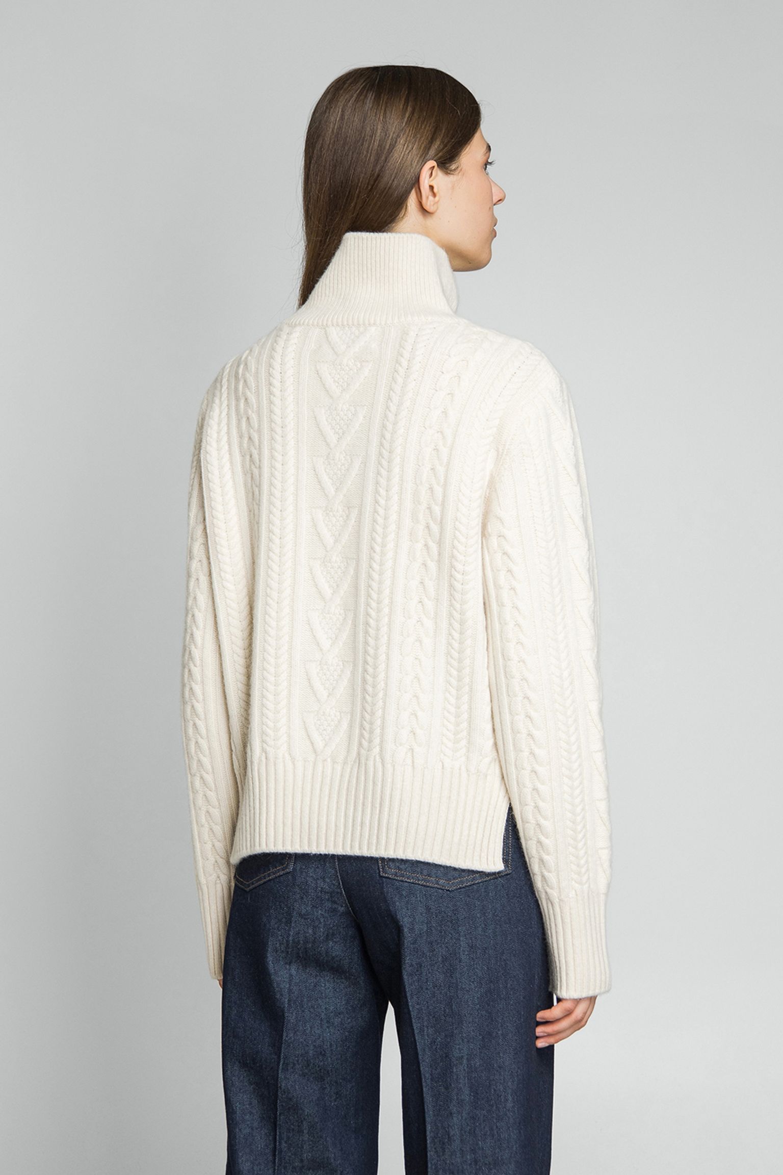 Светр CABLE TURTLE NECK SWEATER