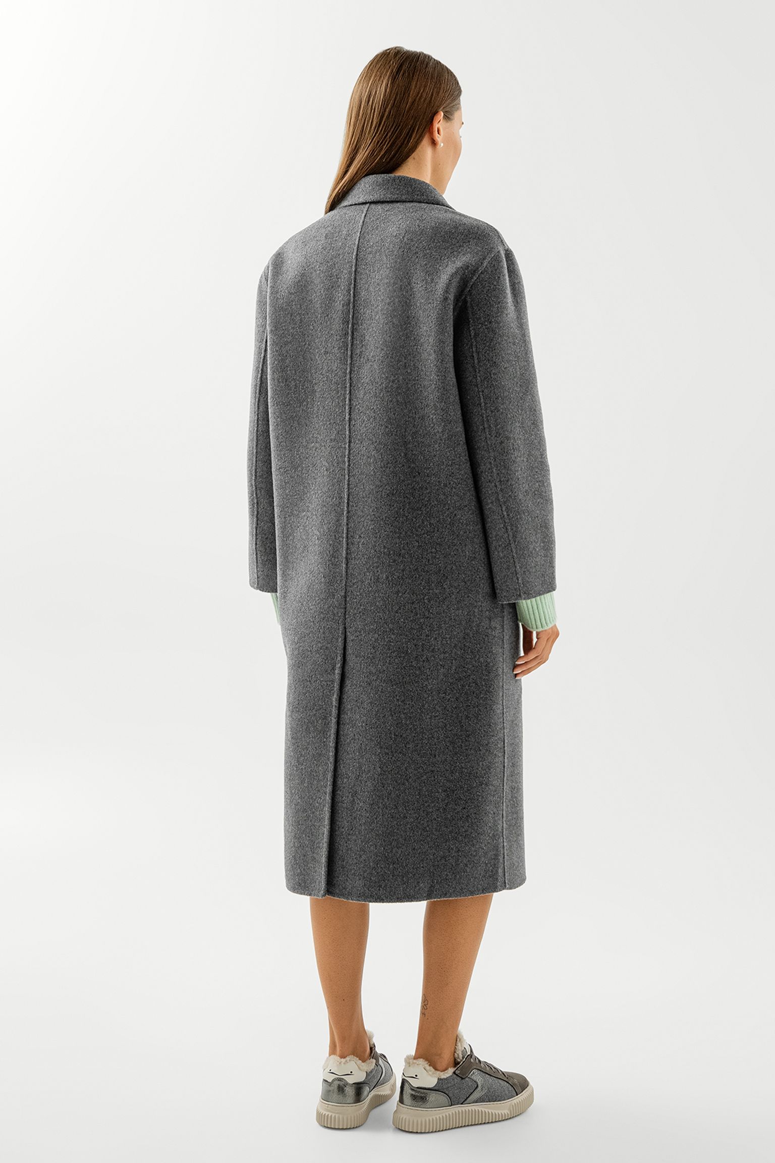 Пальто DOUBLE BRESTED LONG COAT