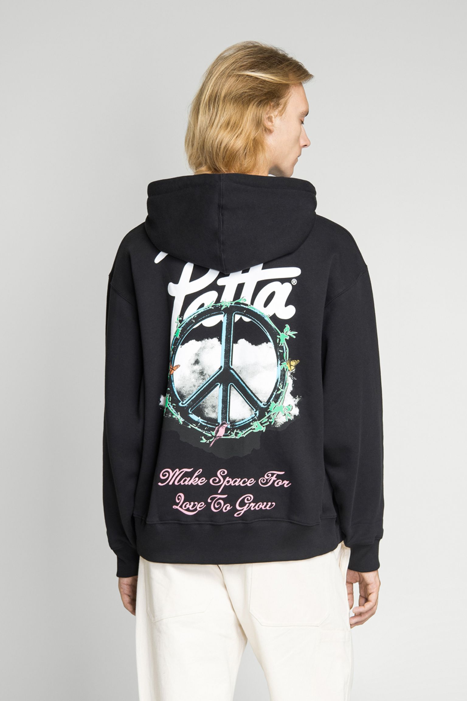 Худи   Xerox Peace Boxy Hooded Sweater