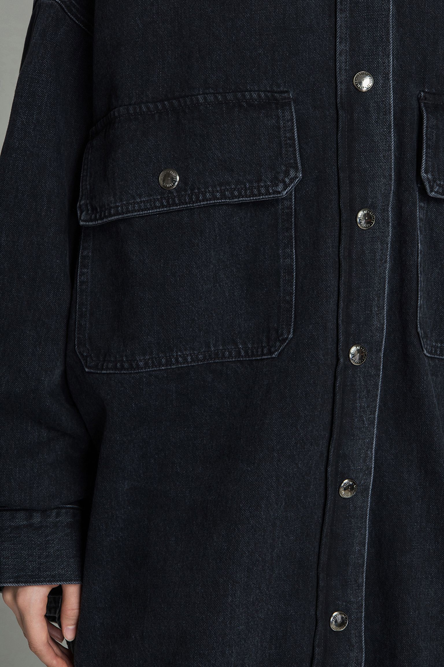 Широкий вибір Овершот talli oversize shirt in begun
