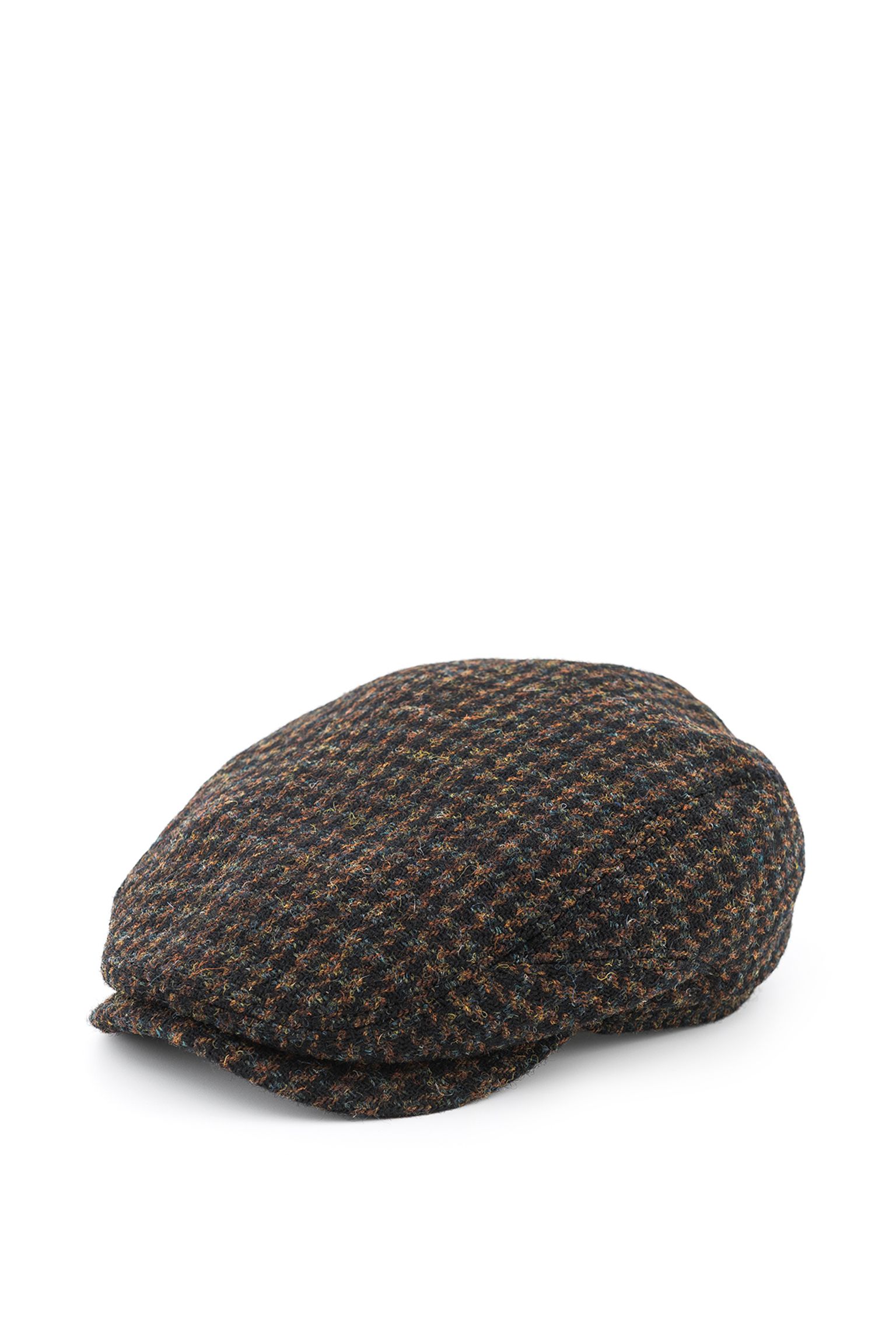 Кепка Driver Cap Houndstooth Harris Tweed