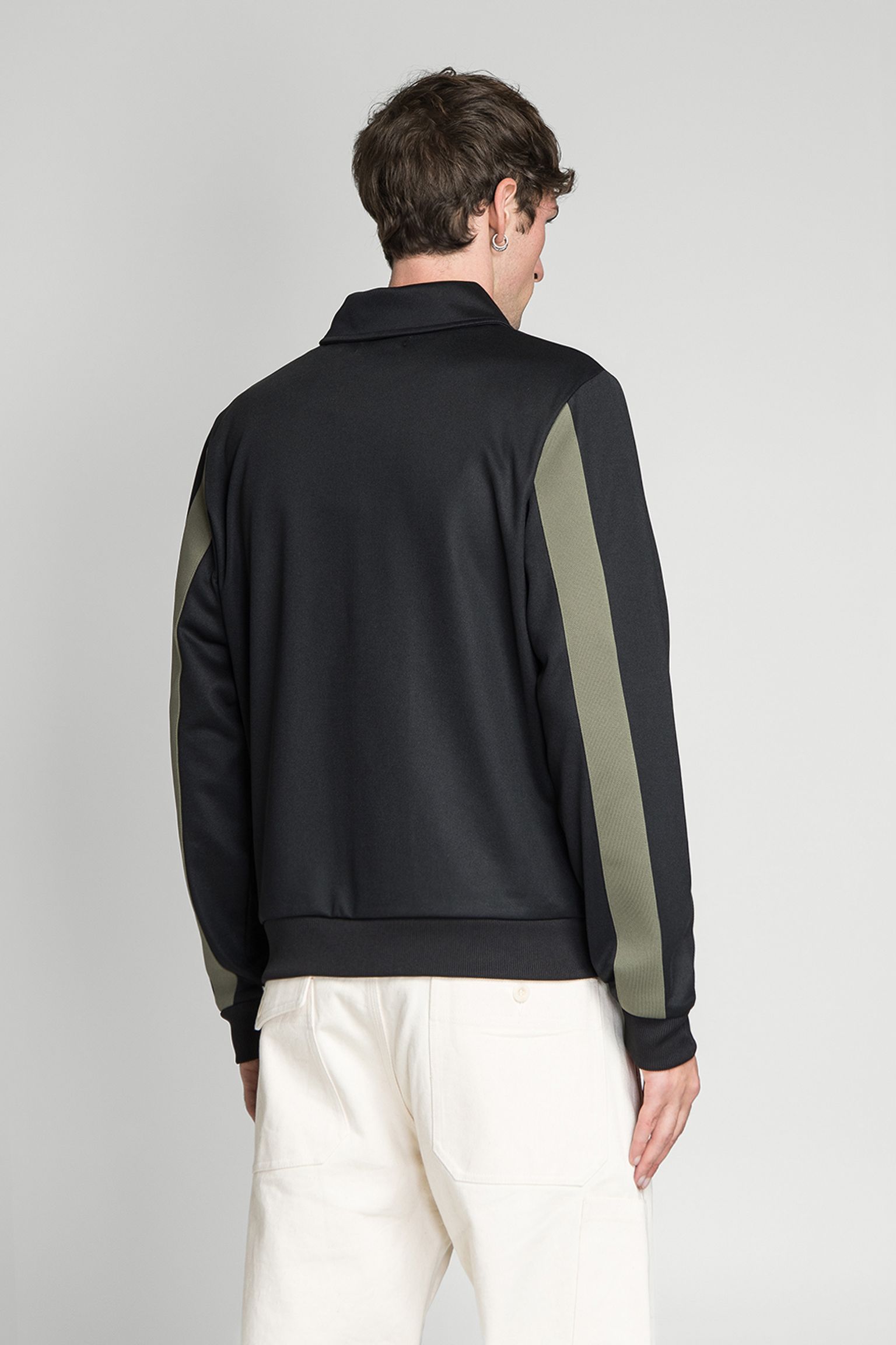 Стильные Спортивная кофта TAPE DETAIL COLLARED TRACK JKT