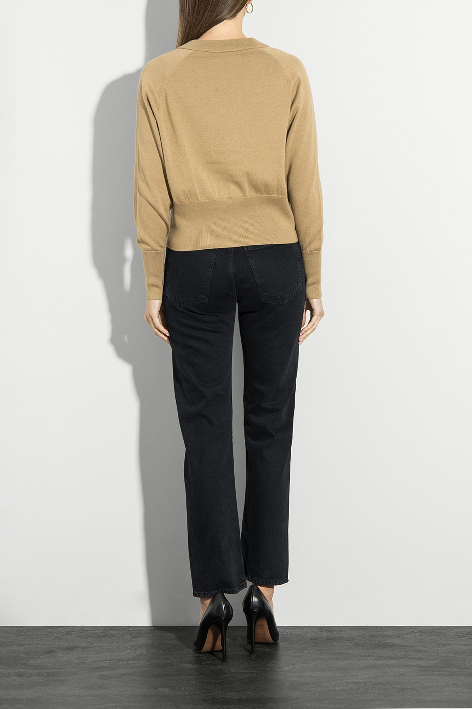 Стильные Кардиган V-NECK CARDIGAN