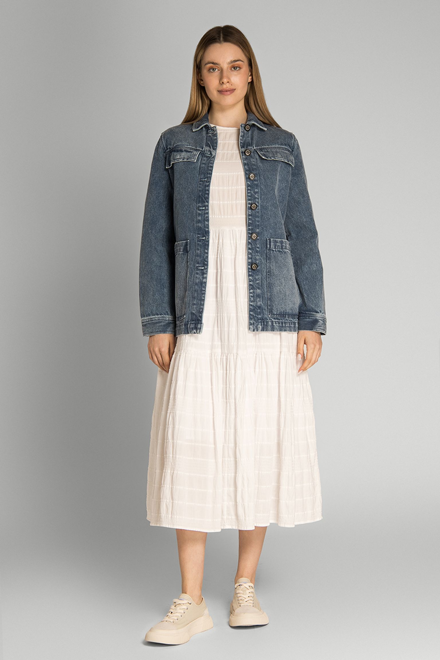 Куртка джинсовая MACY OVERSHIRT купить в Украине