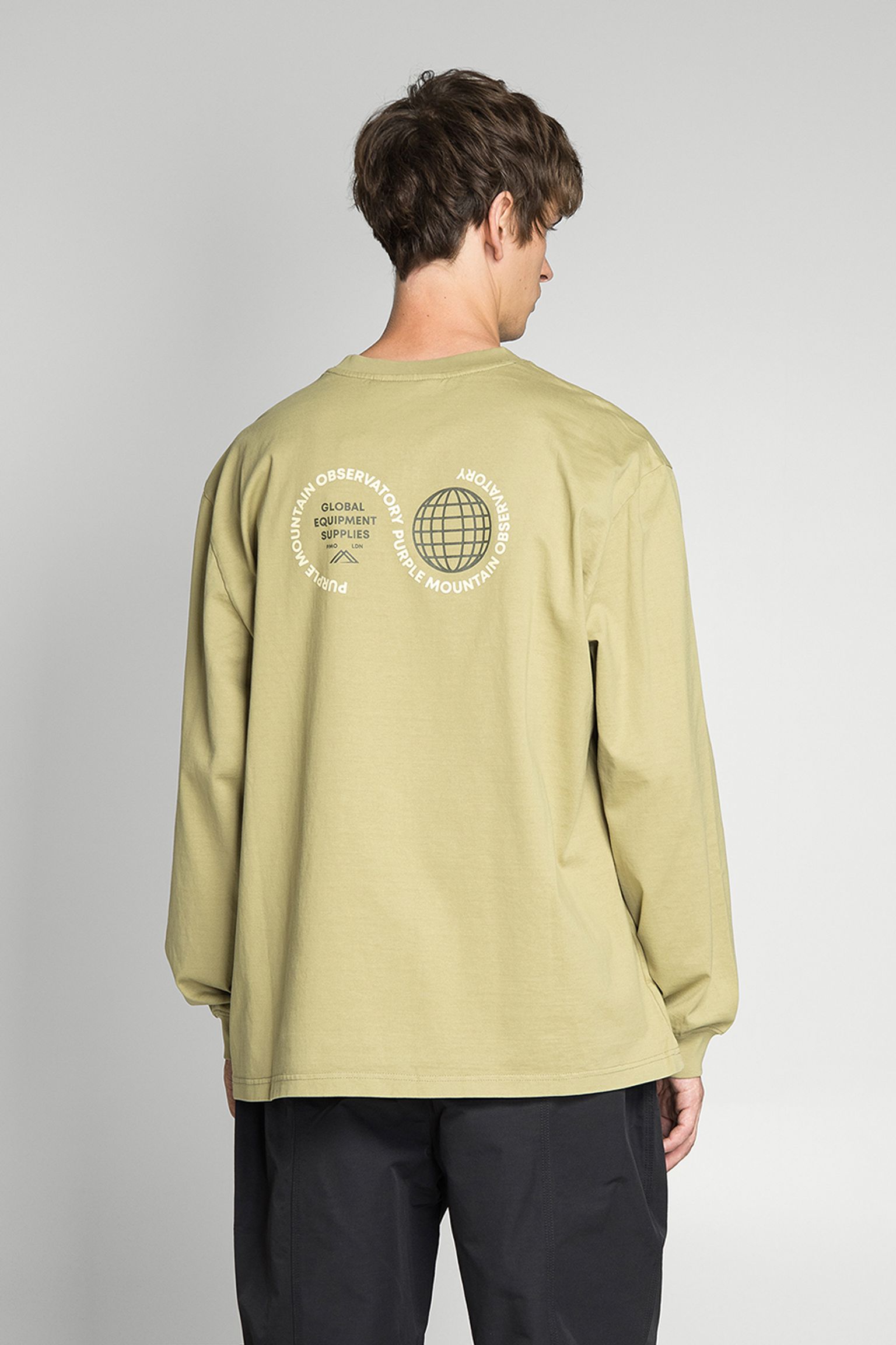 Стильные Лонгслив GLOBE LOGO LS TEE