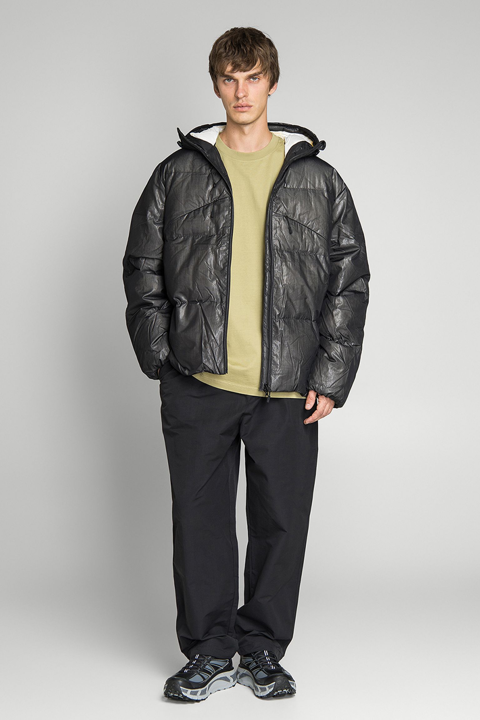 Пуховик SHIELD PUFFER - BARNACLE MESH