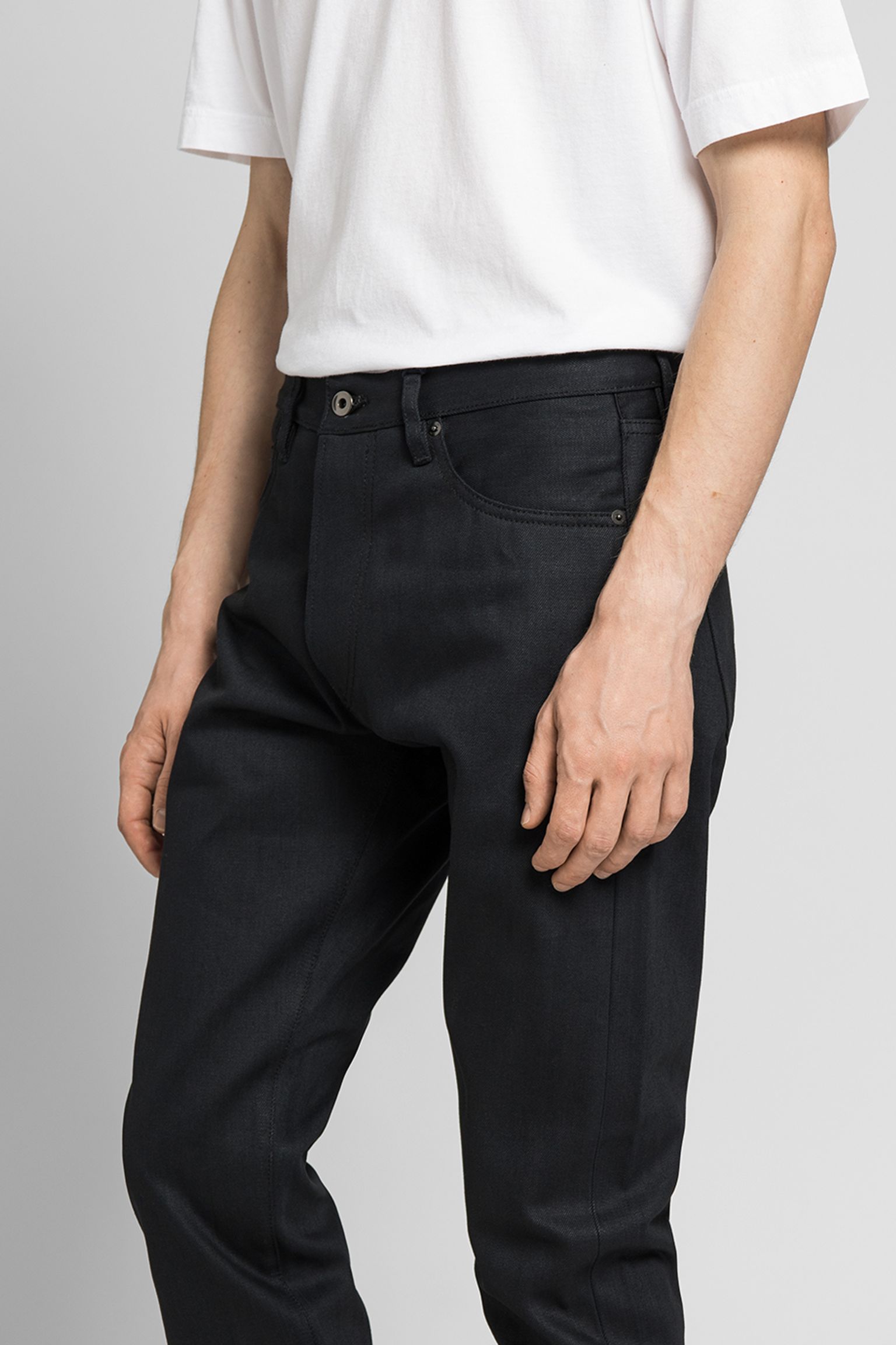 Широкий вибір Джинси M7 TAPERED 13OZ BLACK