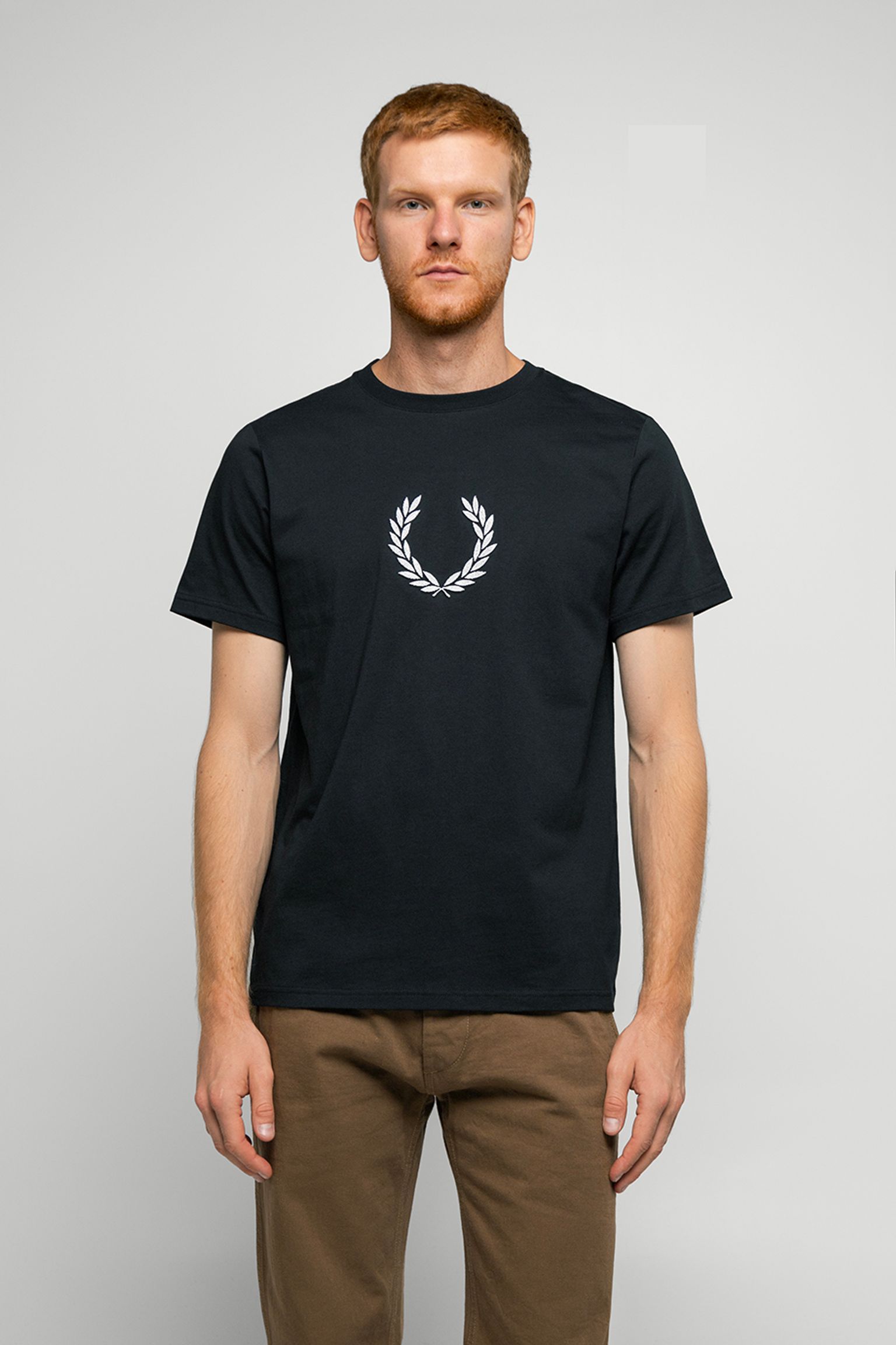 Футболка TEXTURED LAUREL WREATH T-SHIRT