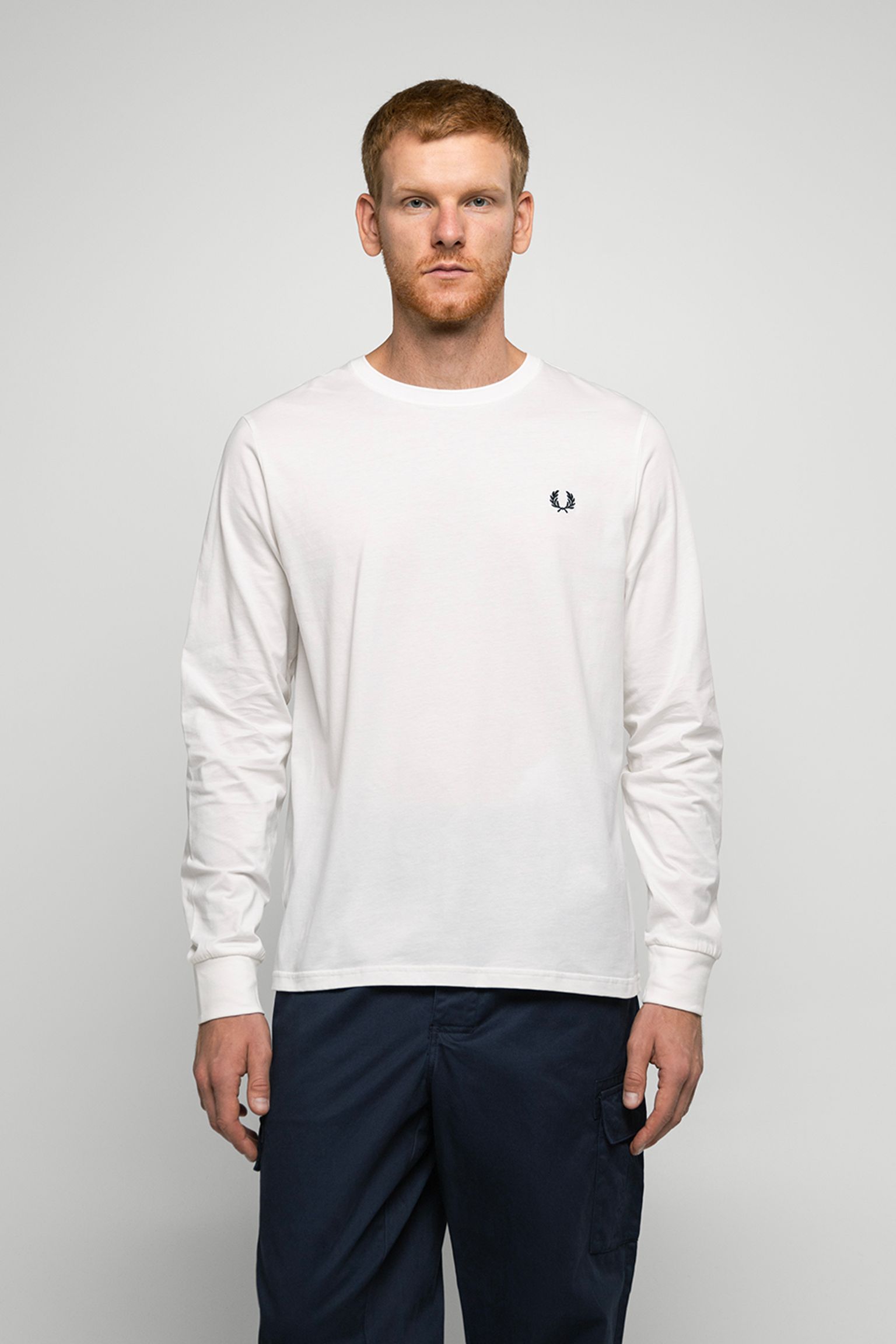 Лонгслив LONG SLEEVE CREW NECK T-SHIRT