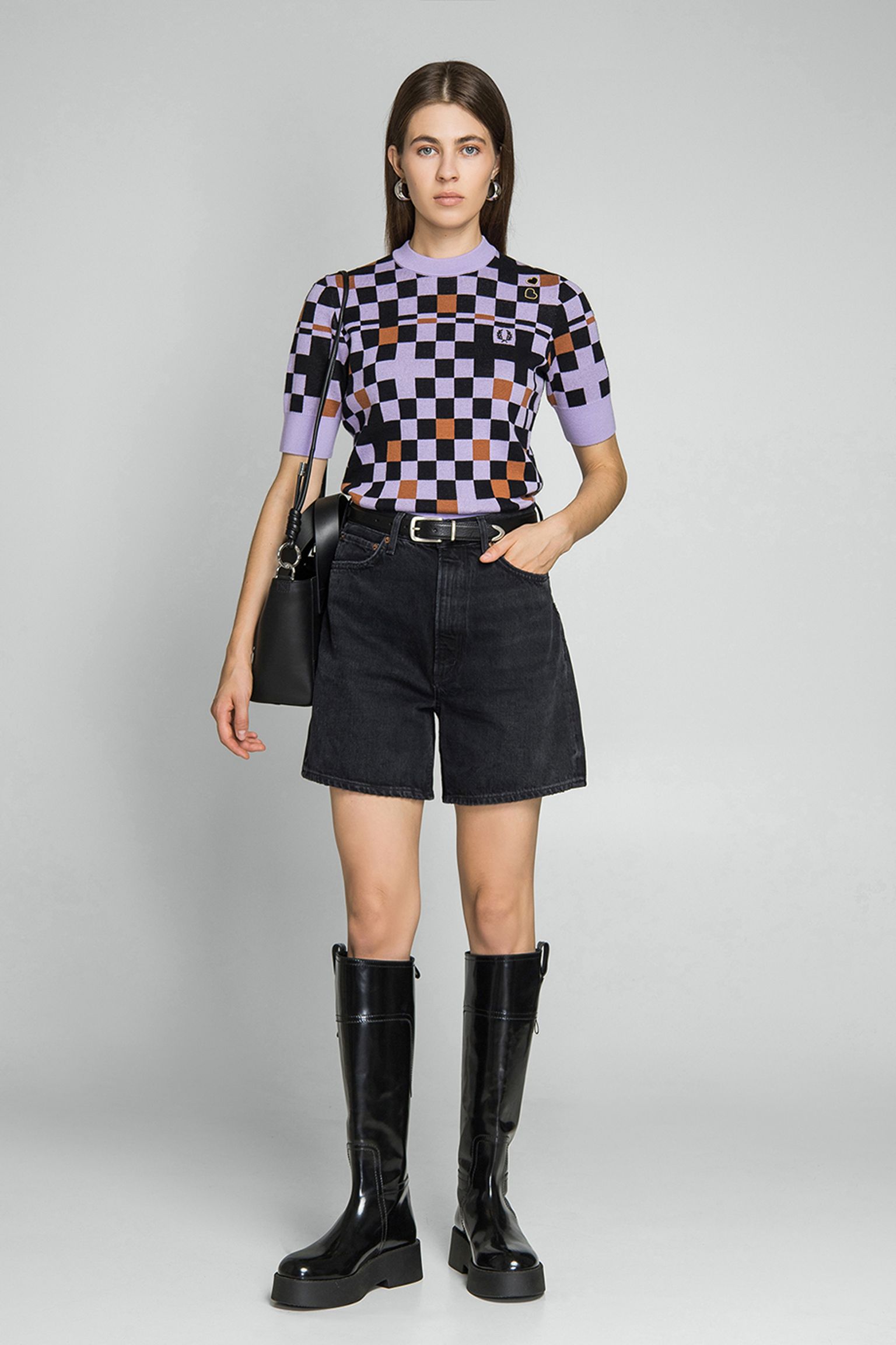 Футболка JACQUARD KNITTED TOP с доставкой