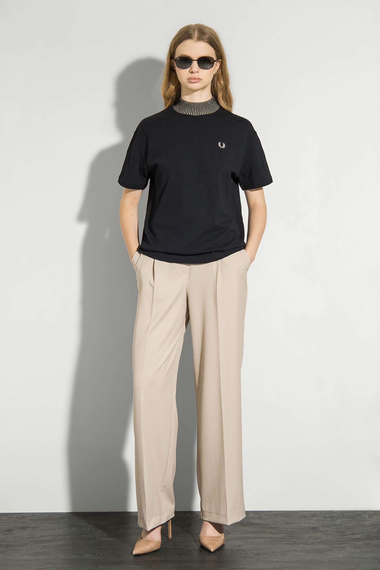 Футболка SPACE DYE TRIM PIQUE T-SHIRT купить в Украине