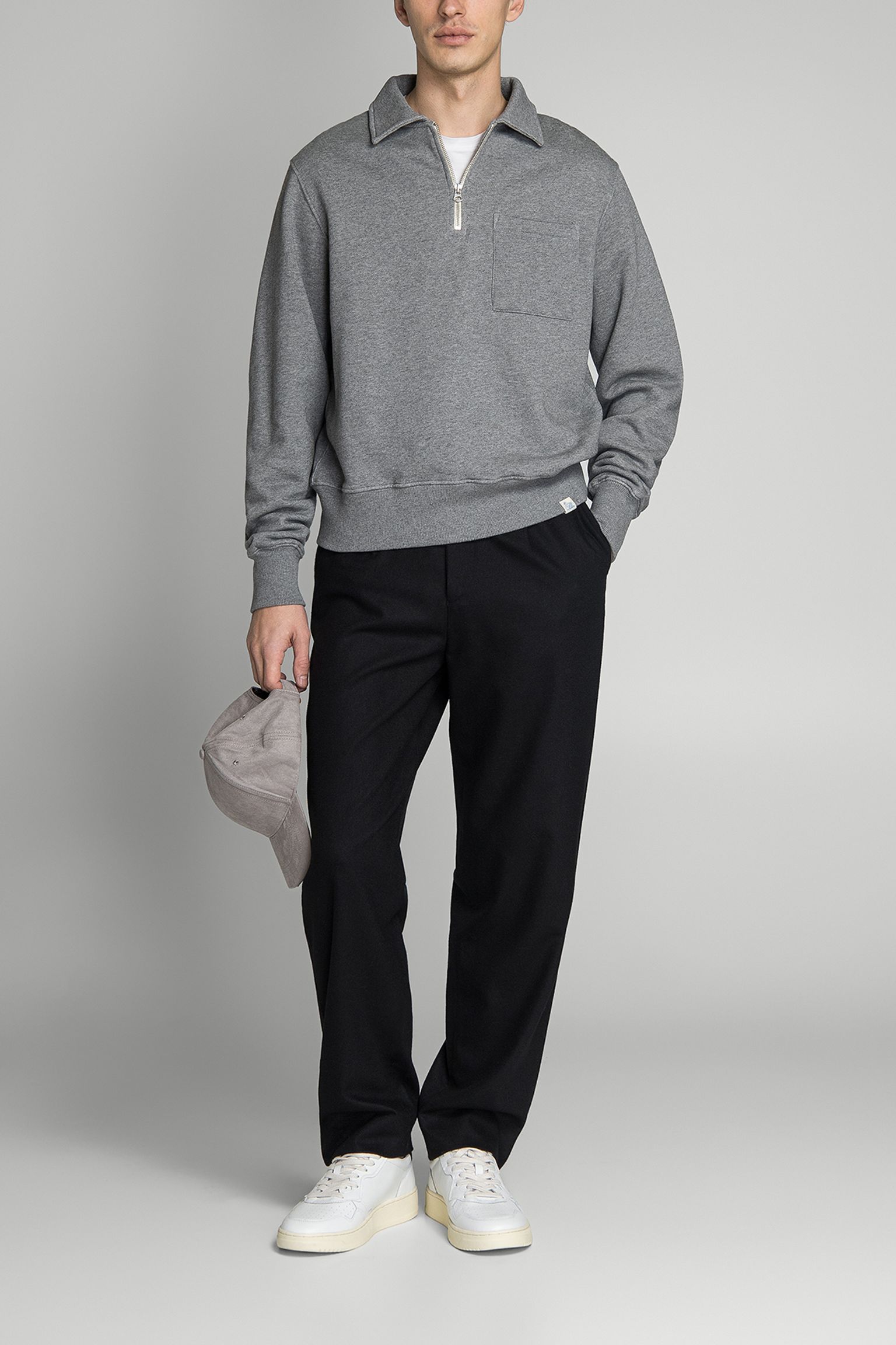 свитшот ZIP COLLAR SWEATSHIRT купить в Украине