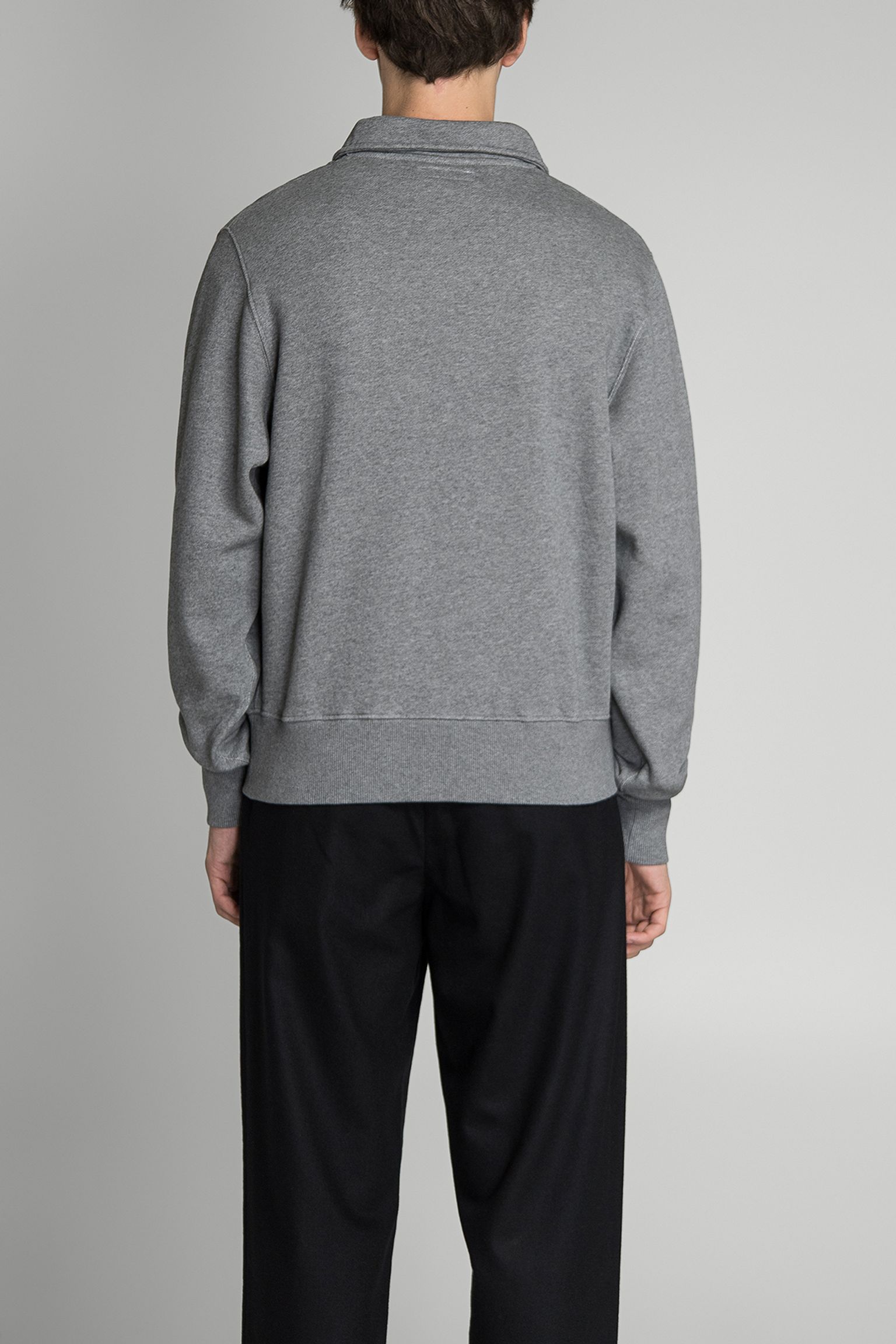 Стильные свитшот ZIP COLLAR SWEATSHIRT