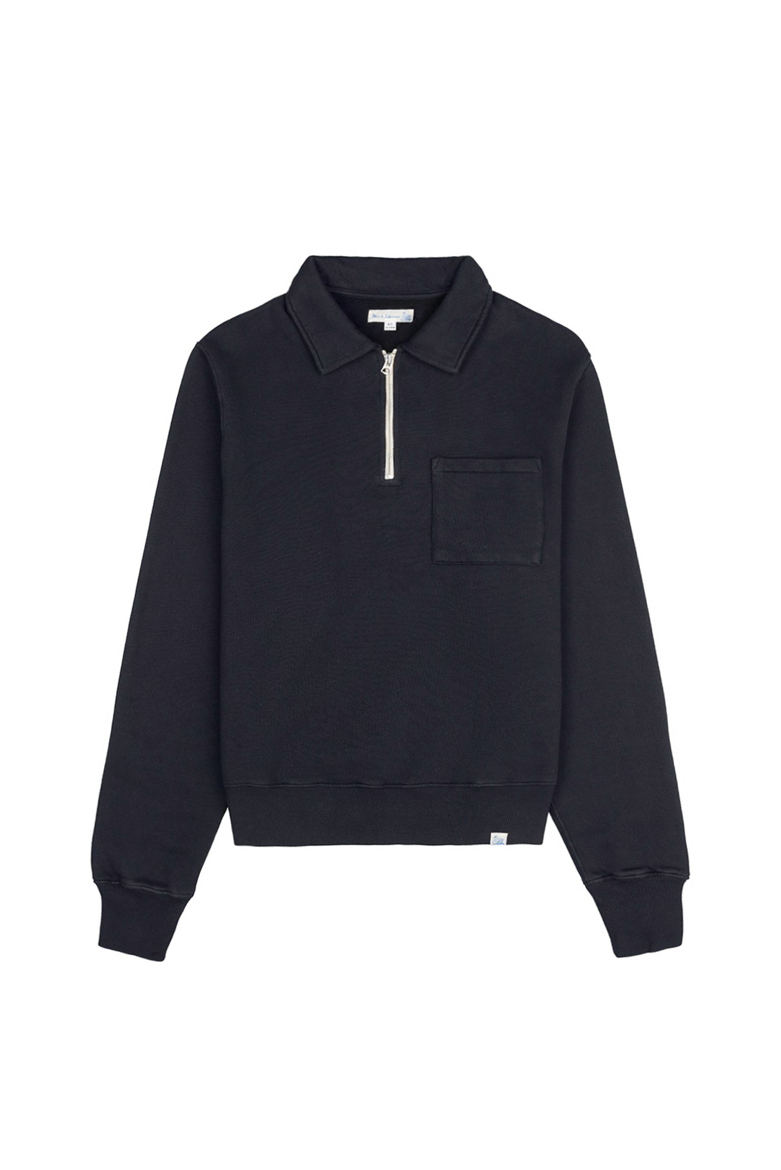 свитшот ZIP COLLAR SWEATSHIRT