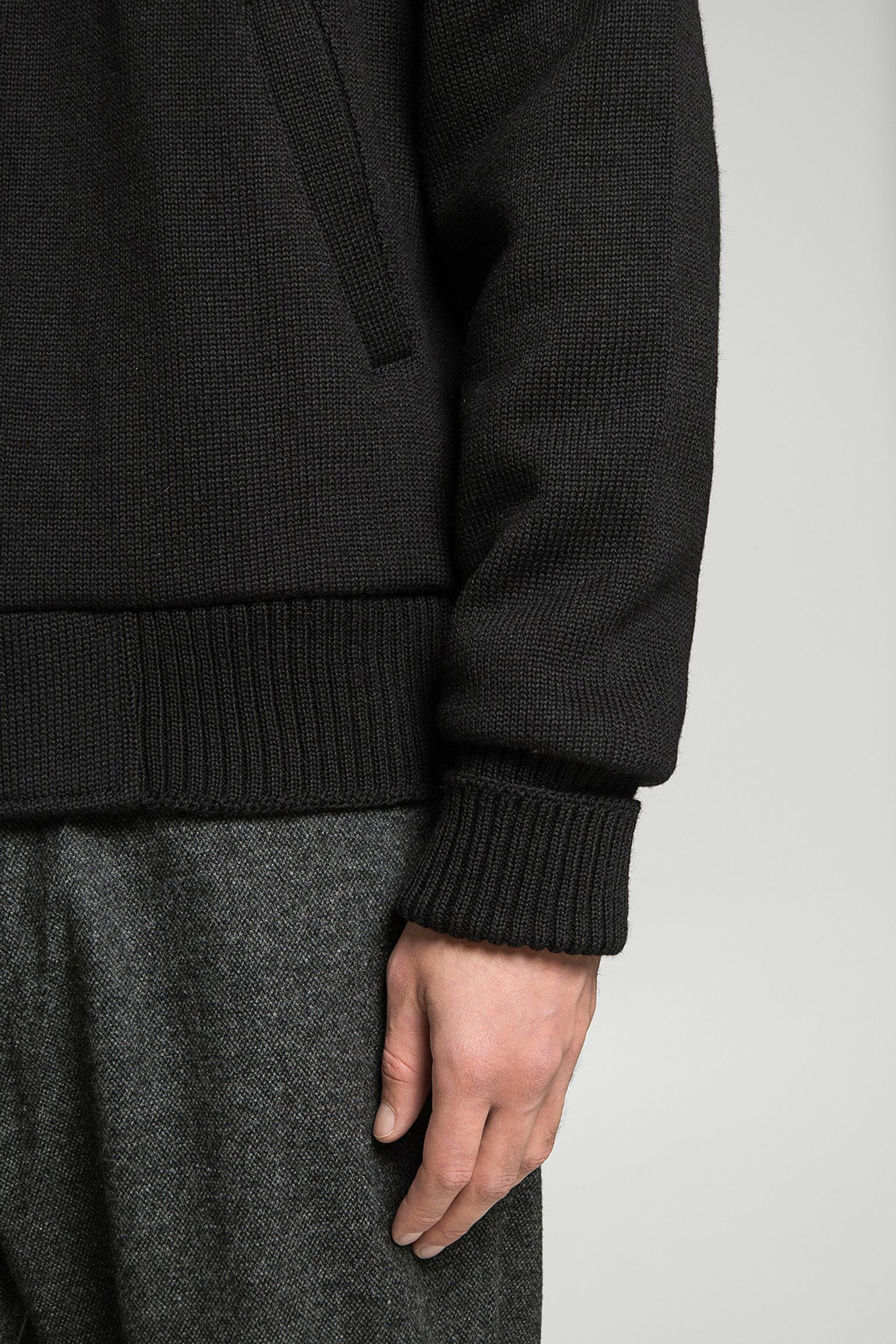 Широкий выбор Кардиган Full Zip Moto Sweater