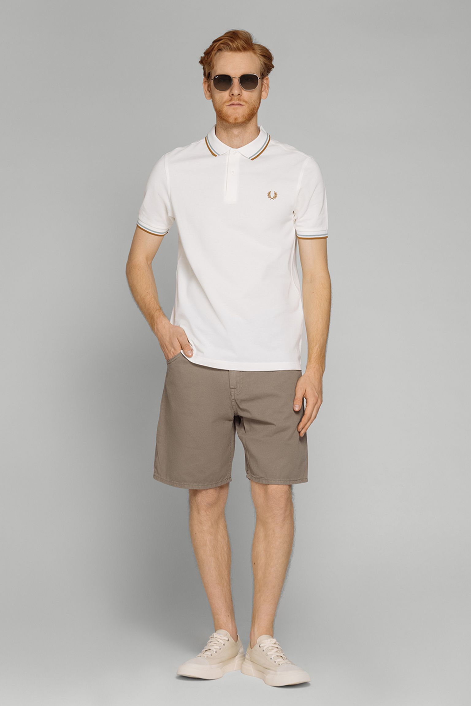 Поло Fred Perry TWIN TIPPED FRED PERRY SHIRT