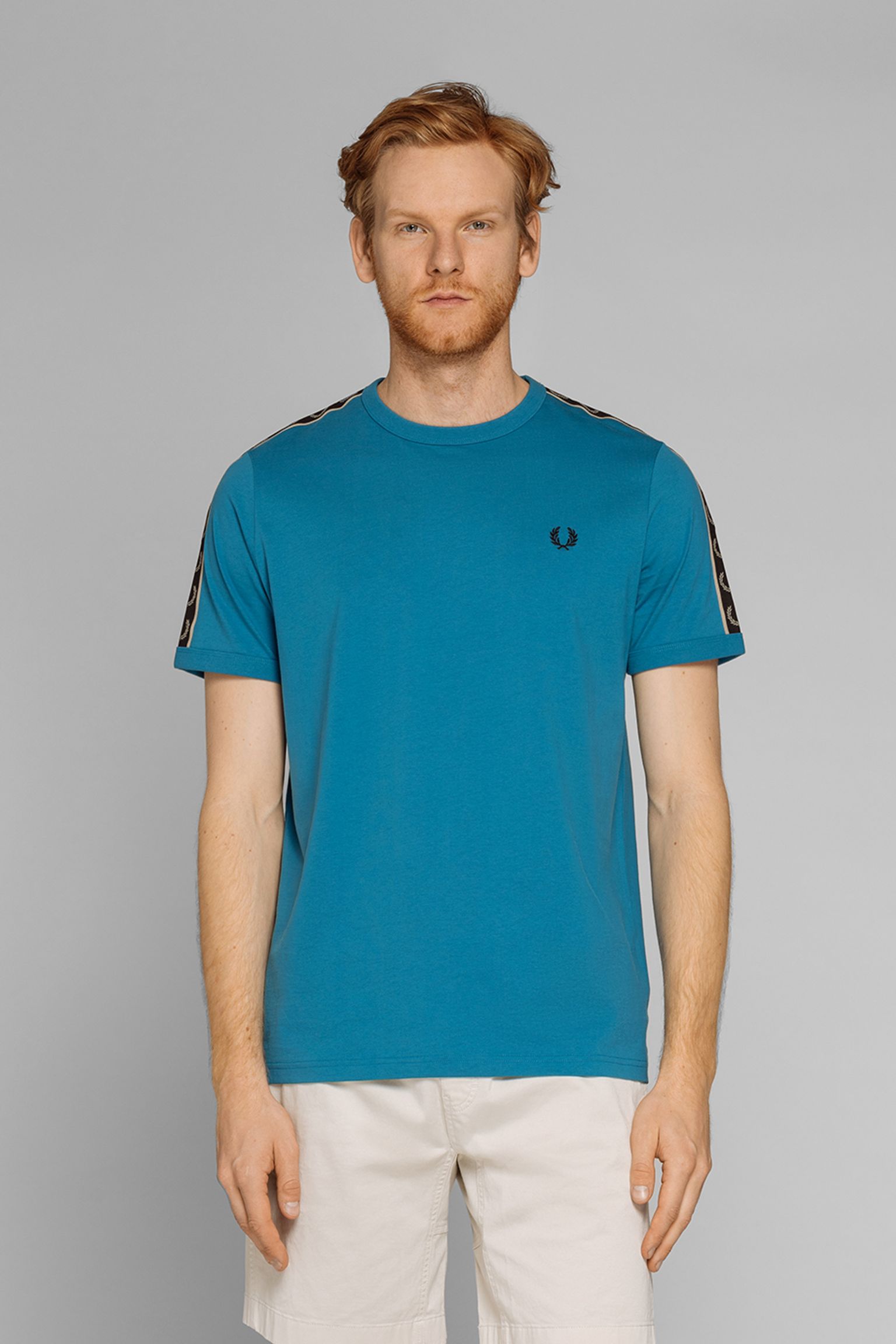 Футболка Fred Perry CONTRAST TAPE RINGER T-SHIRT