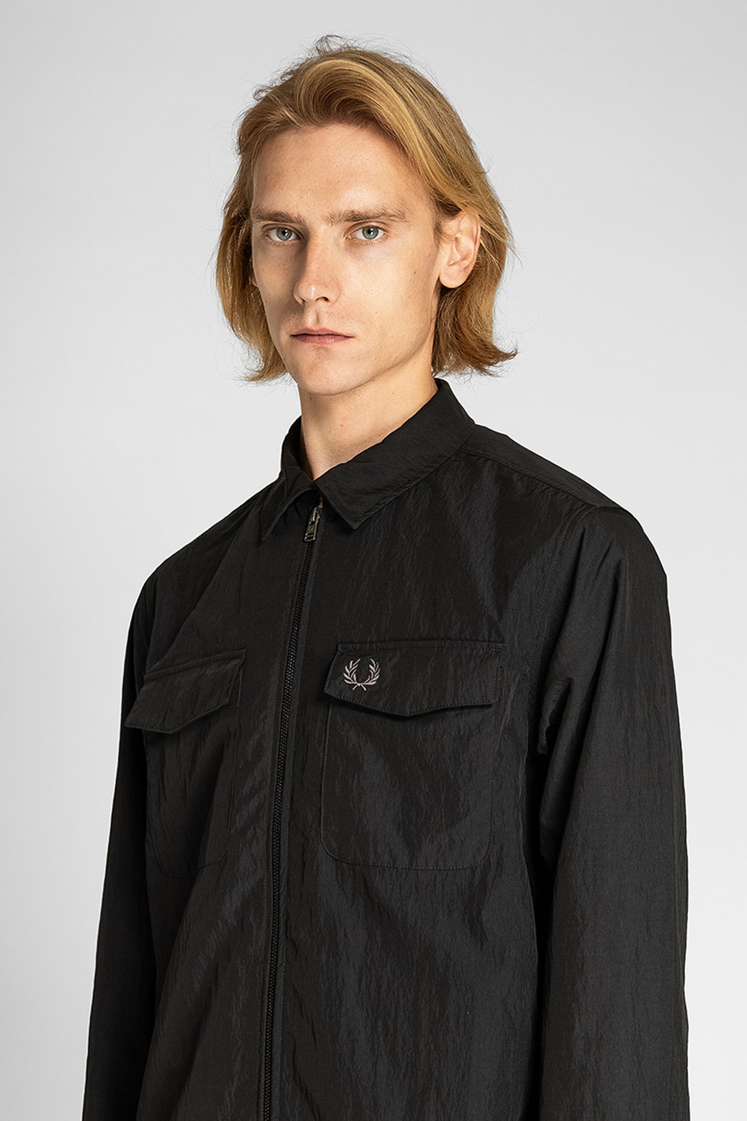 Овершот Fred Perry ZIP OVERSHIRT